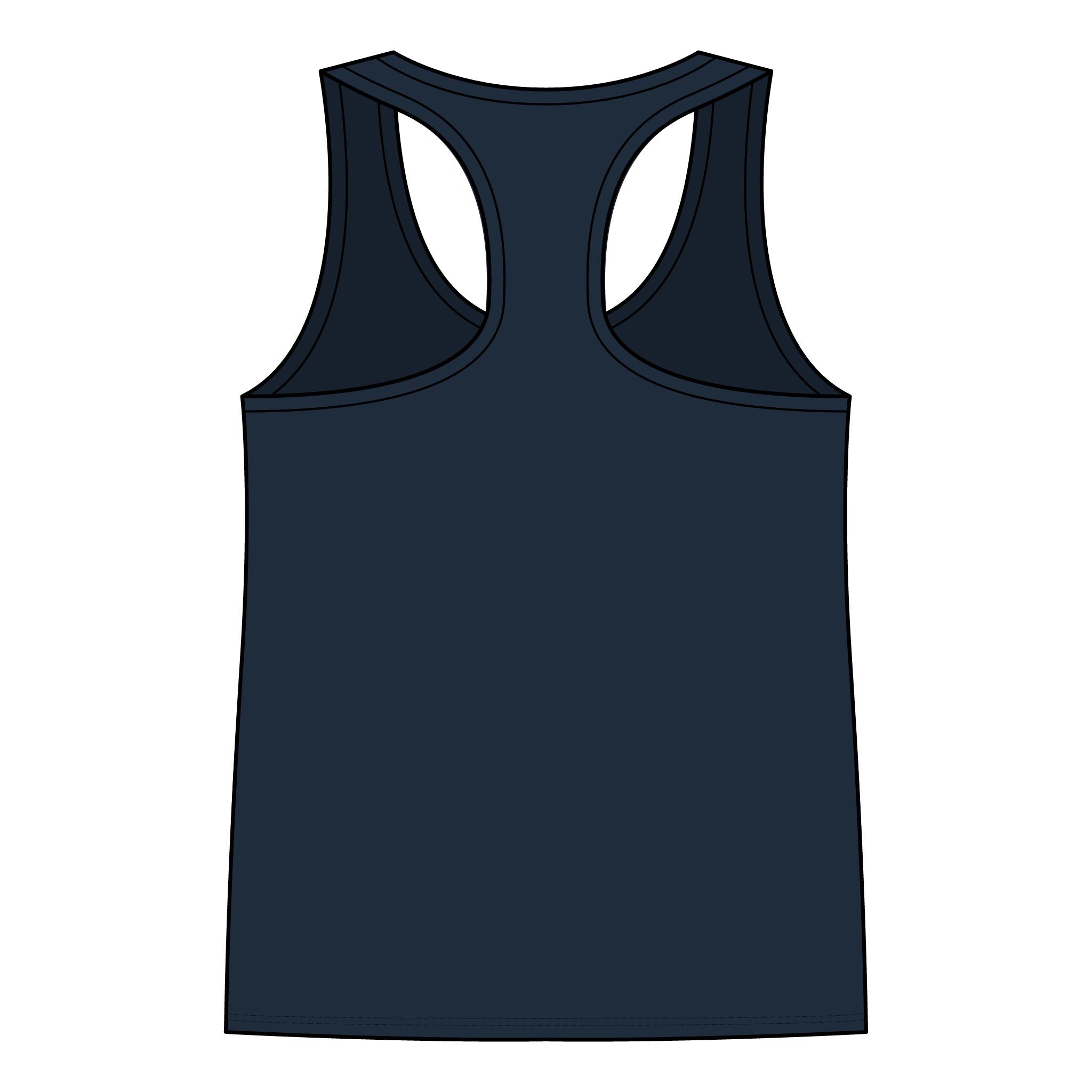 It's Fine Women's Jersey Racerback Tank