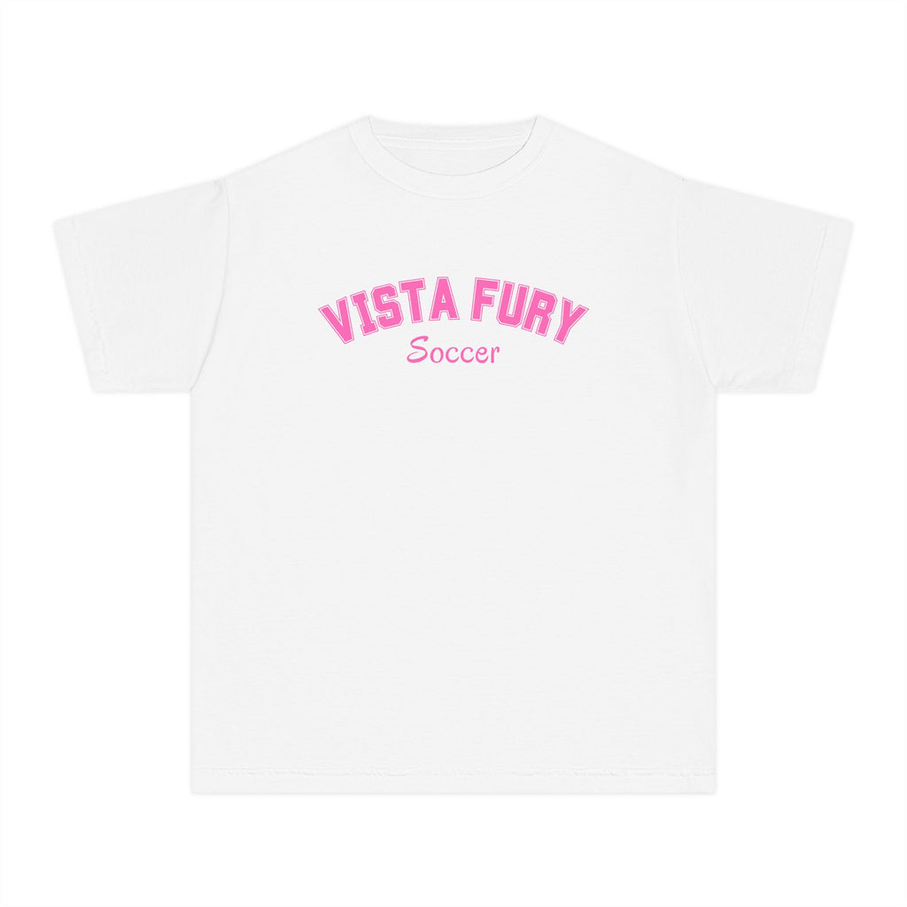 Youth VISTA FURY Soccer Tee -Customize with your girls number!