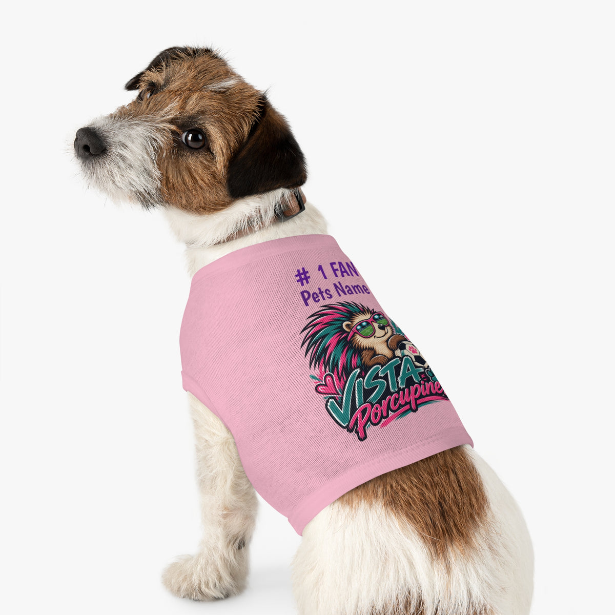 VISTA Porcupines 1 Fan Personalized Dog Shirt
