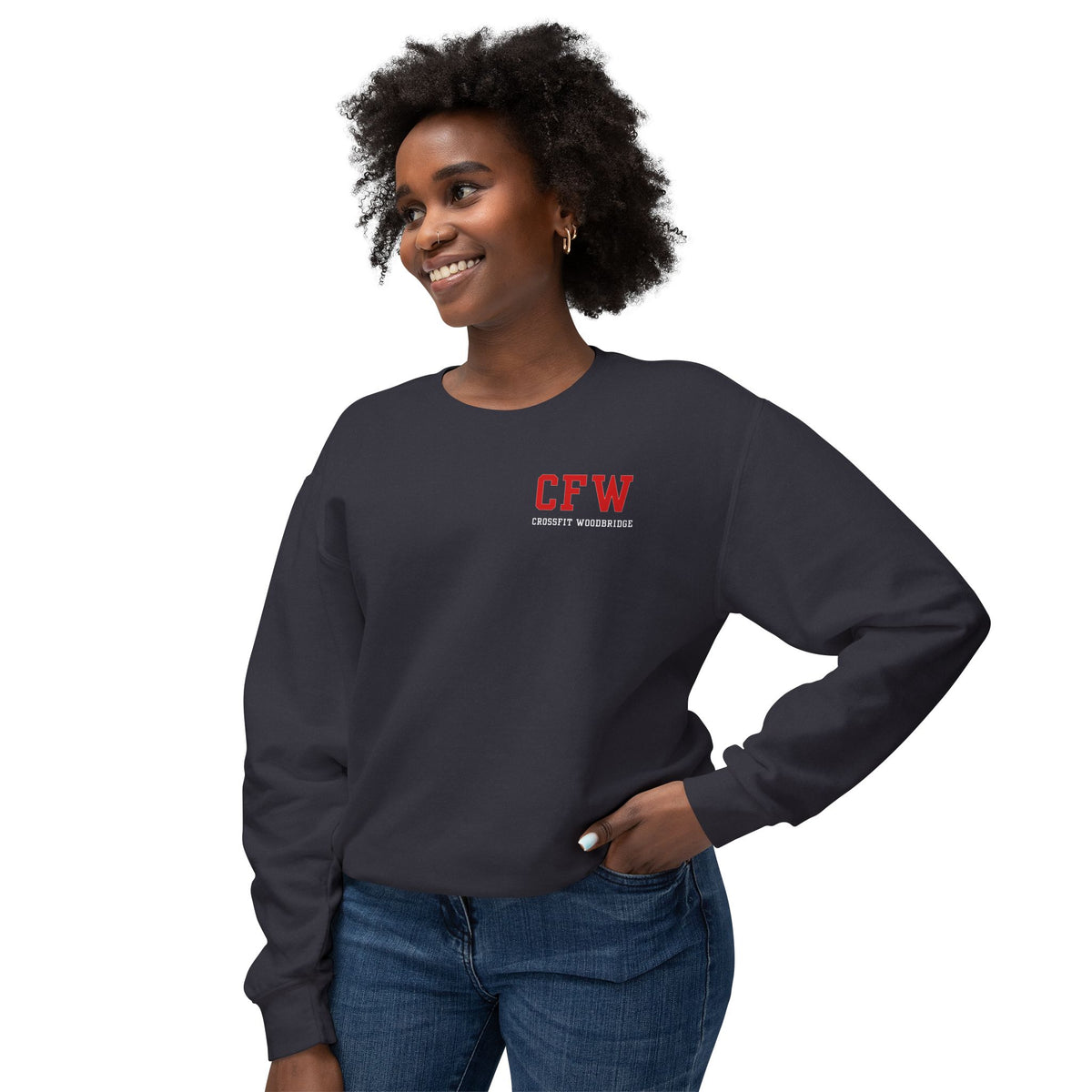 CrossFit 'I'm Nicer After CrossFit' Crewneck Sweatshirt