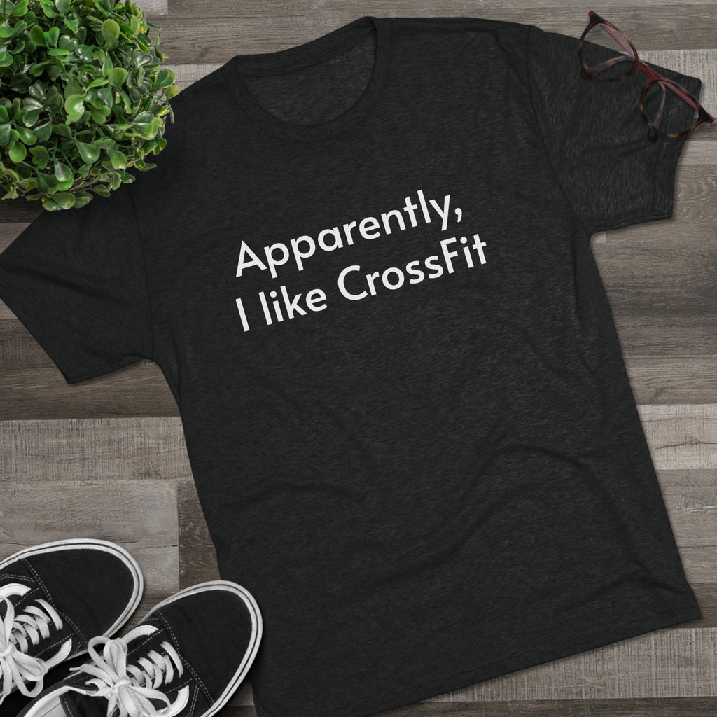 Apparently | CrossFit Coach Unisex Tri-Blend Tee