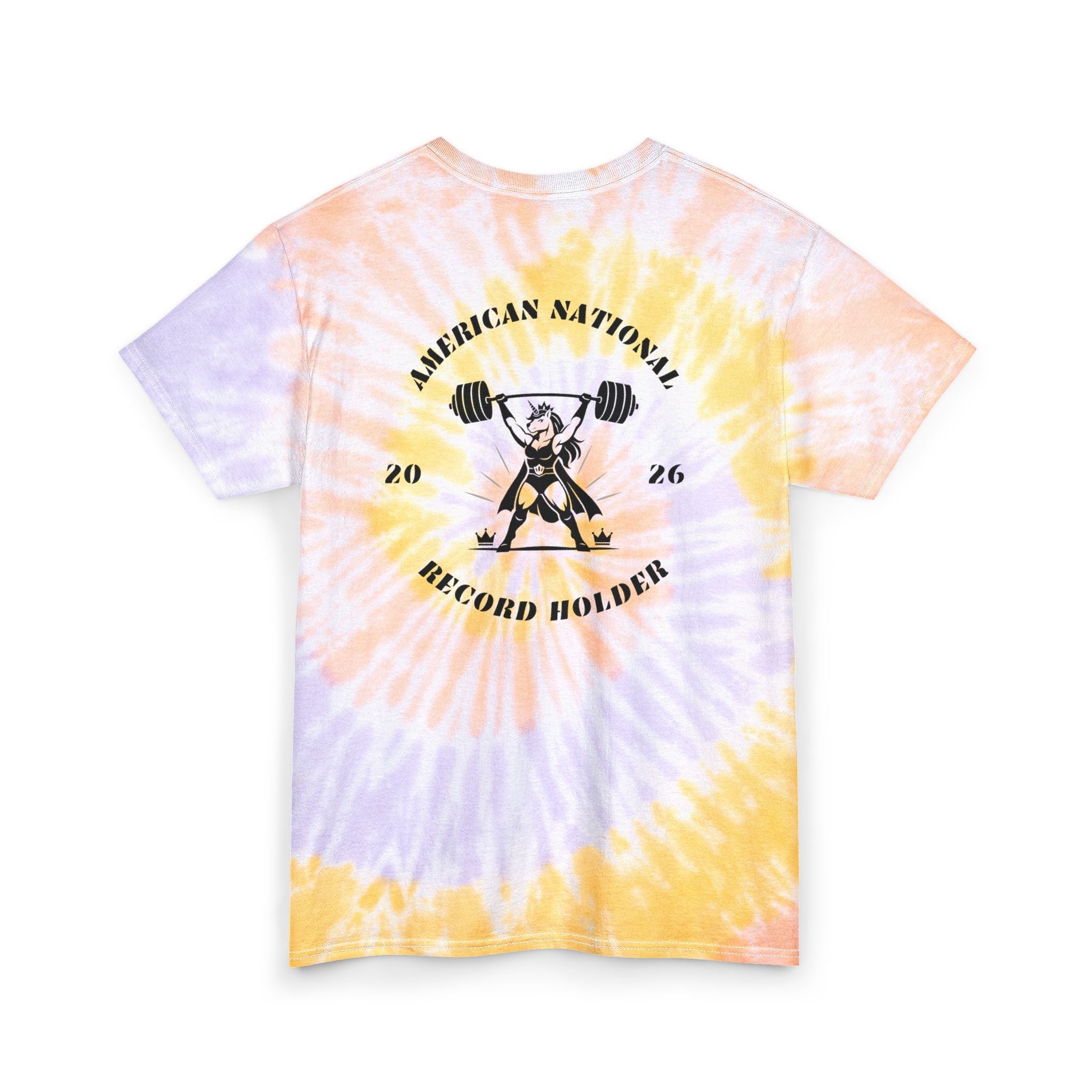 'Queen Peggy' Weightlifting Graphic Tee (American National Record Holder 2026)