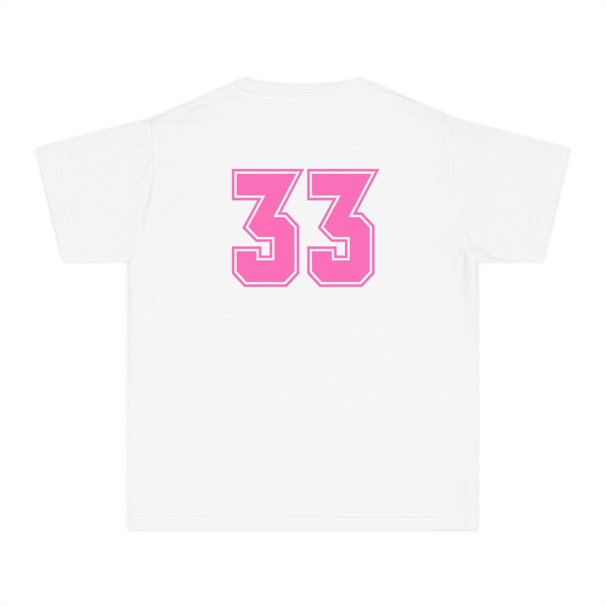 Youth VISTA FURY Soccer Tee -Customize with your girls number!