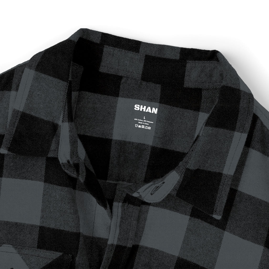 Unisex Flannel Shirt, Cozy Casual Style, Perfect for Outdoor Adventures, Great Gift for Coaches and All Seasons, Unique Fashion Statement