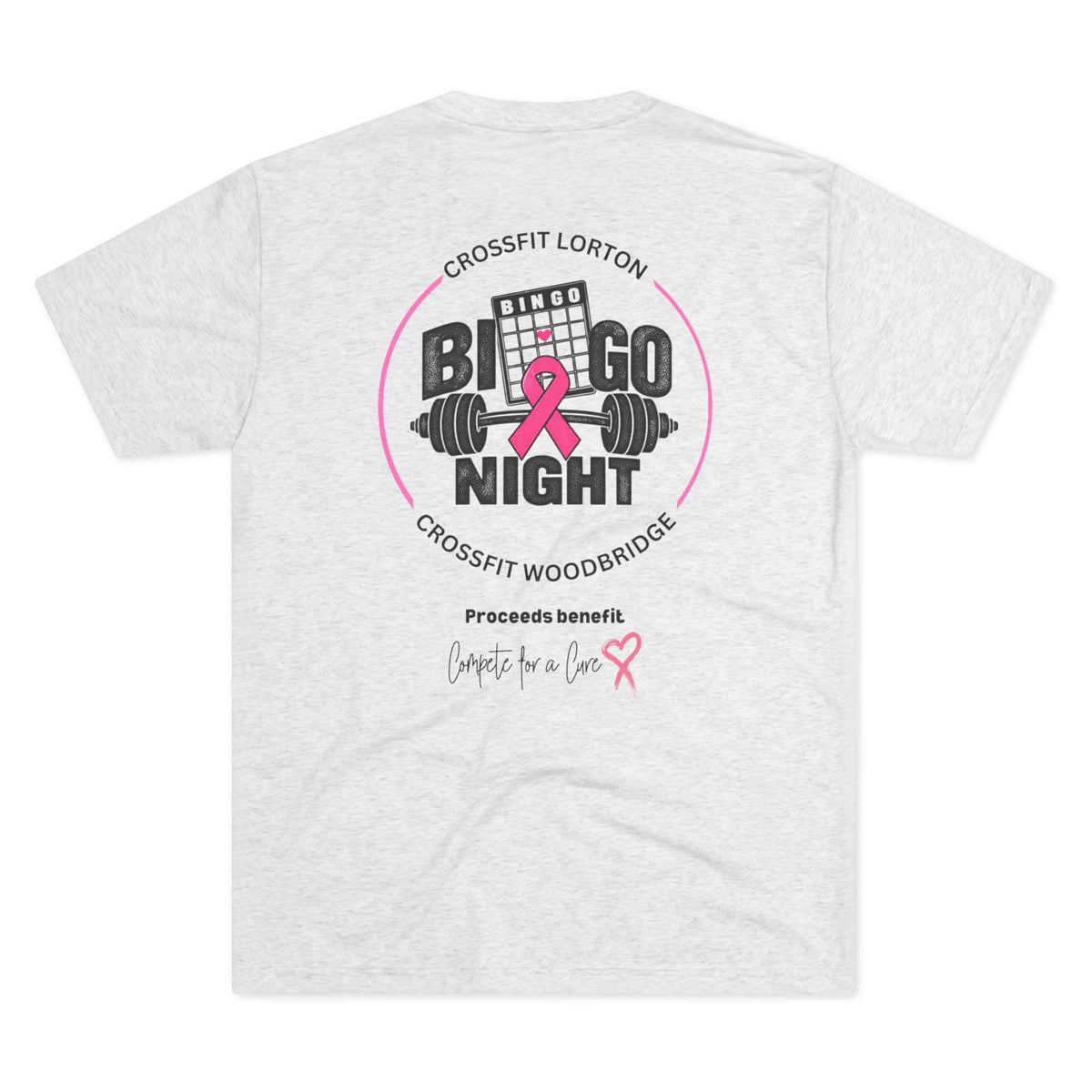 Bingo Night Charity Tee for CrossFit Lorton & Woodbridge
