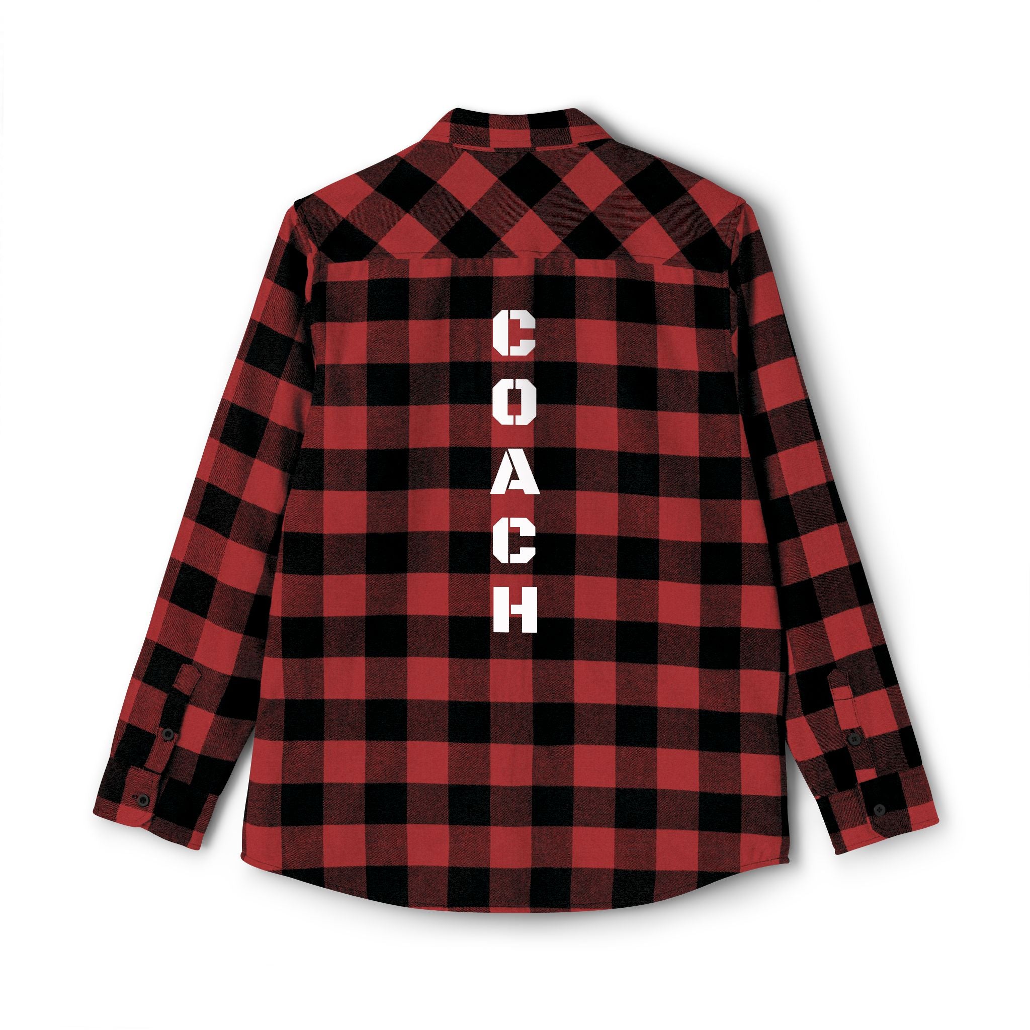 Unisex Flannel Shirt, Cozy Casual Style, Perfect for Outdoor Adventures, Great Gift for Coaches and All Seasons, Unique Fashion Statement