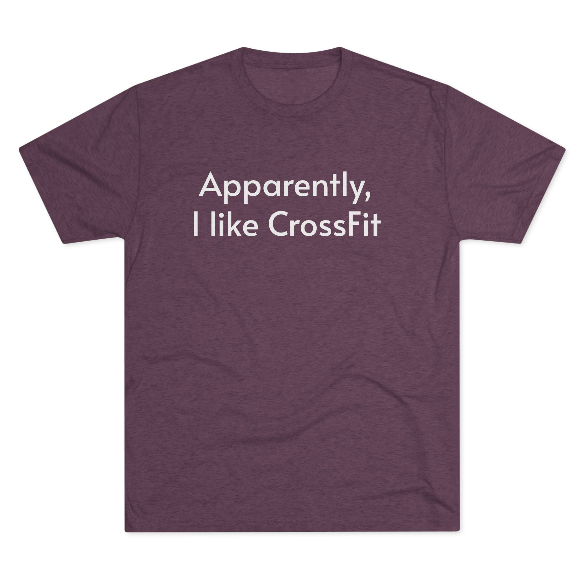 Apparently | CrossFit Coach Unisex Tri-Blend Tee