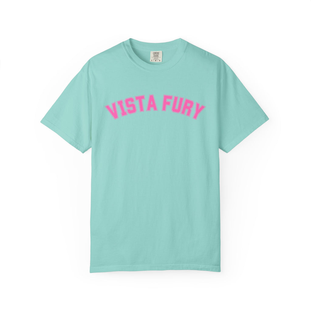 VISTA Fury Personalized Soccer T-Shirt —CHALKY MINT is Fury Turquoise