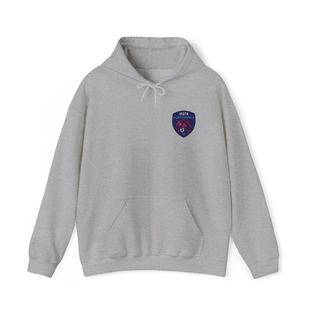 VISTA Porcupines- ADULT EMBROIDERED Cozy Unisex Hooded Sweatshirt with Front Pocket