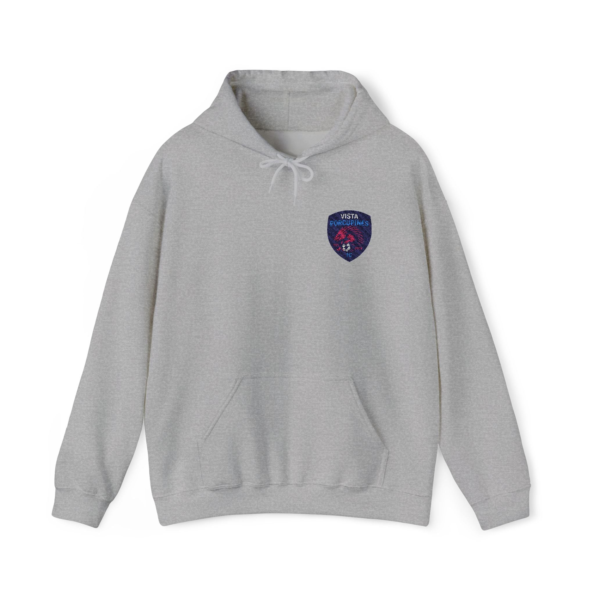 VISTA Porcupines- ADULT EMBROIDERED Cozy Unisex Hooded Sweatshirt with Front Pocket