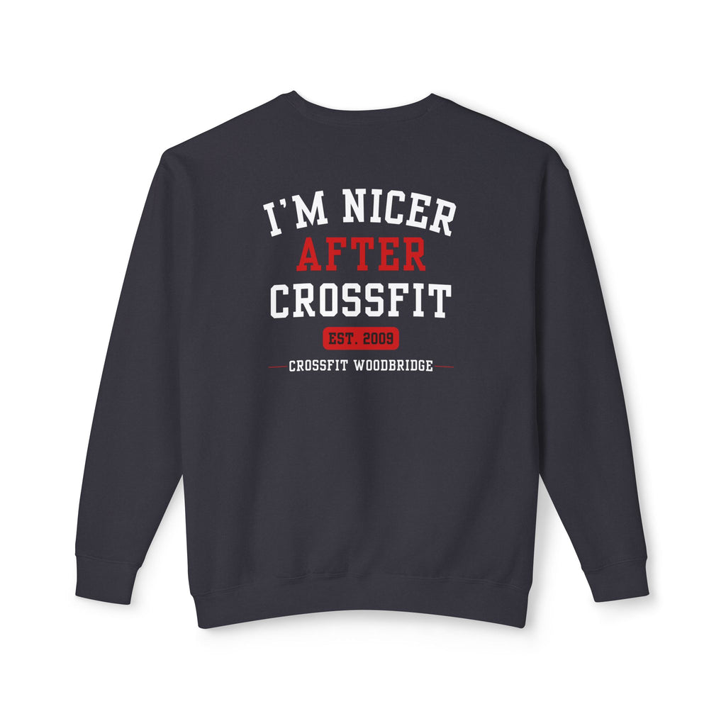 CrossFit 'I'm Nicer After CrossFit' Crewneck Sweatshirt