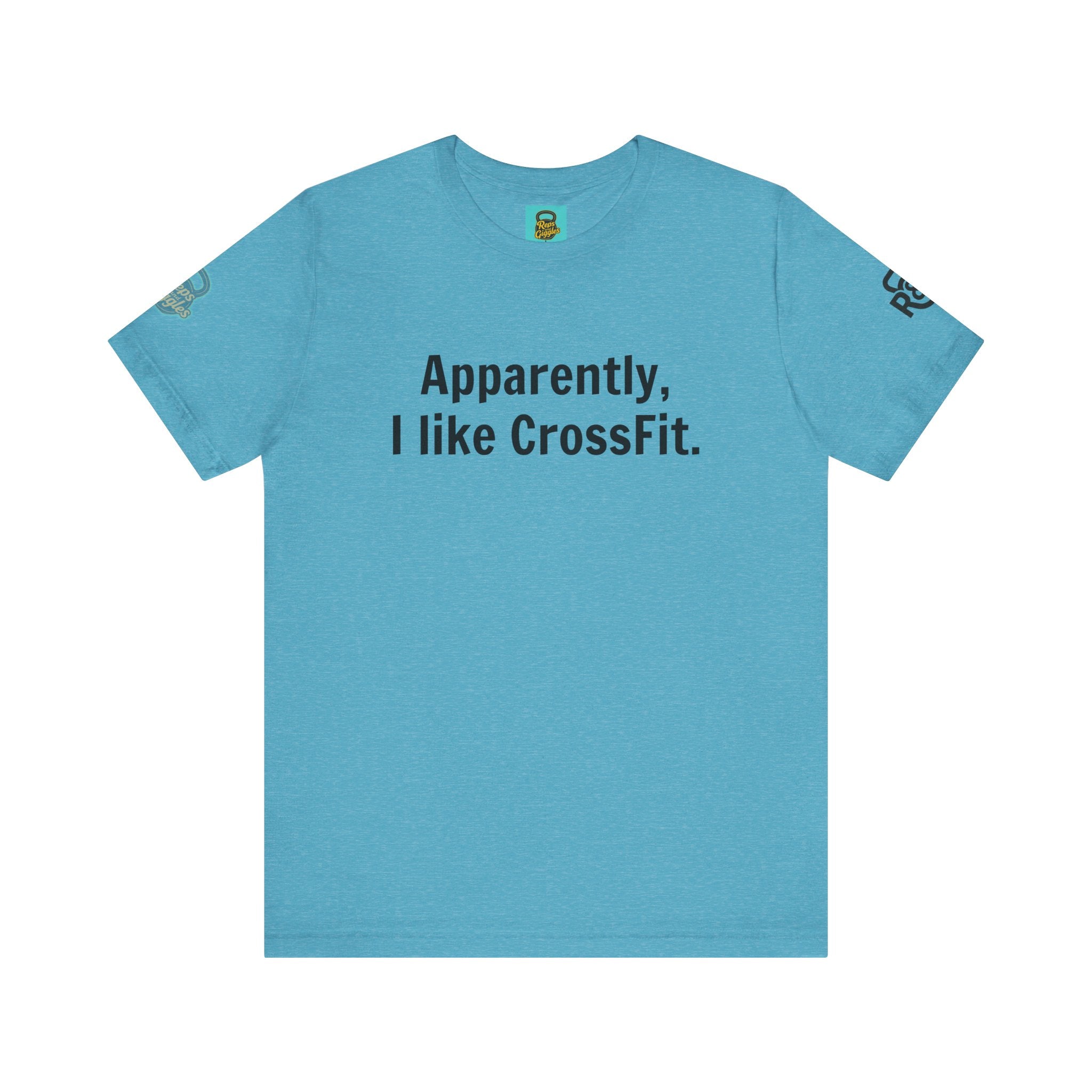 Apparently. With Your Gym Logo |CrossFit Coach Tee