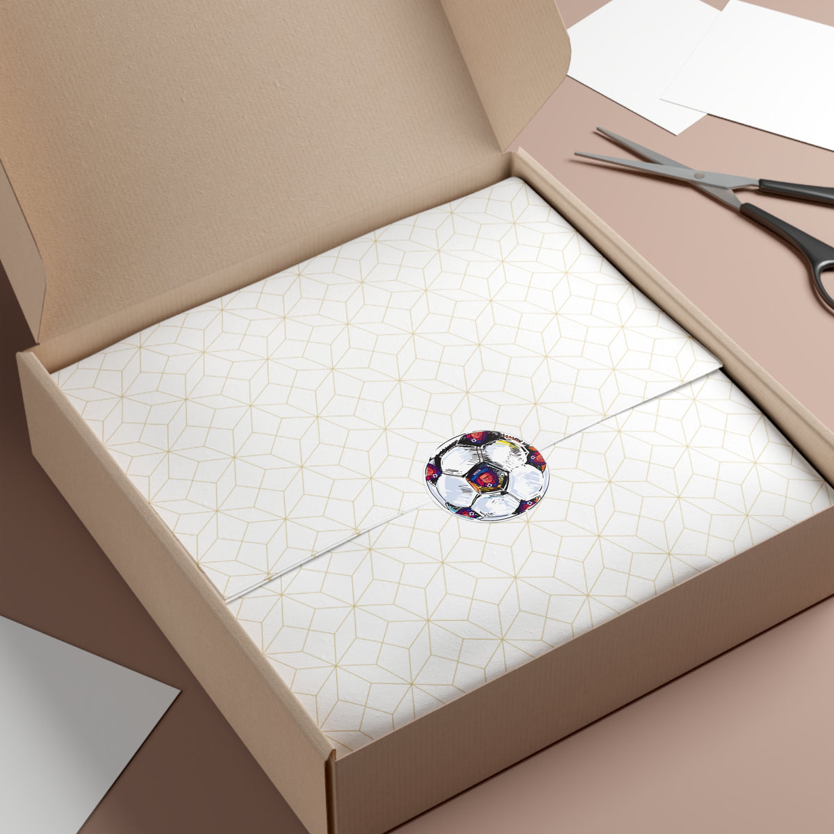 VISTA Porcupines KEVIN Soccer Ball Vinyl Sticker
