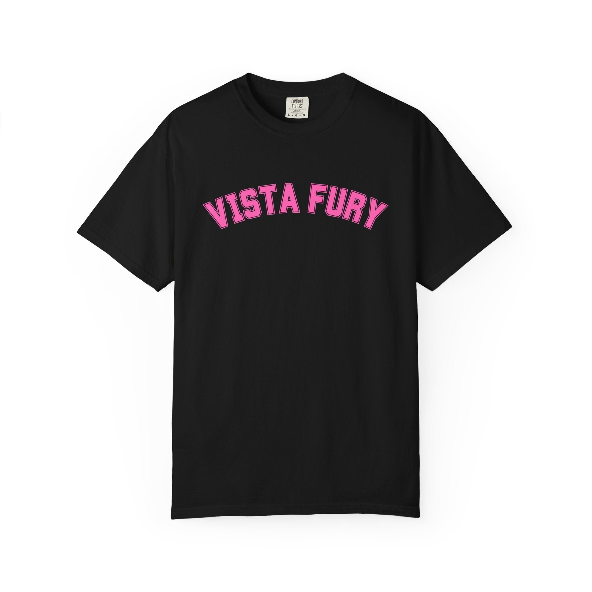 Vista Fury Personalized Soccer Tee — Women's Soccer Graphic T-Shirt