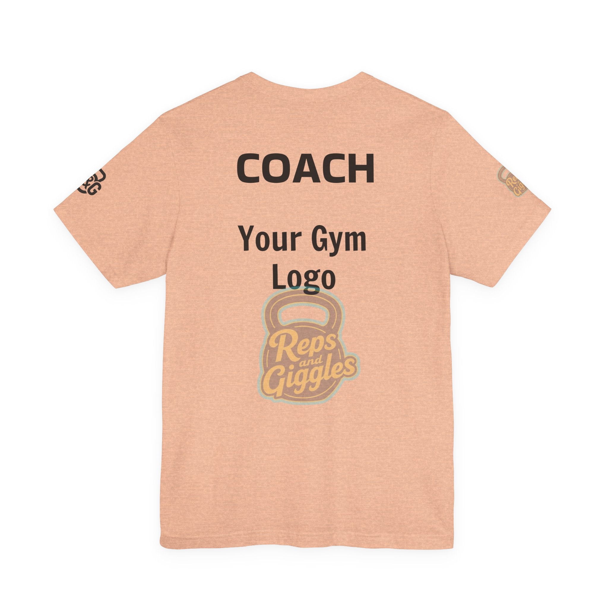 Apparently. With Your Gym Logo |CrossFit Coach Tee
