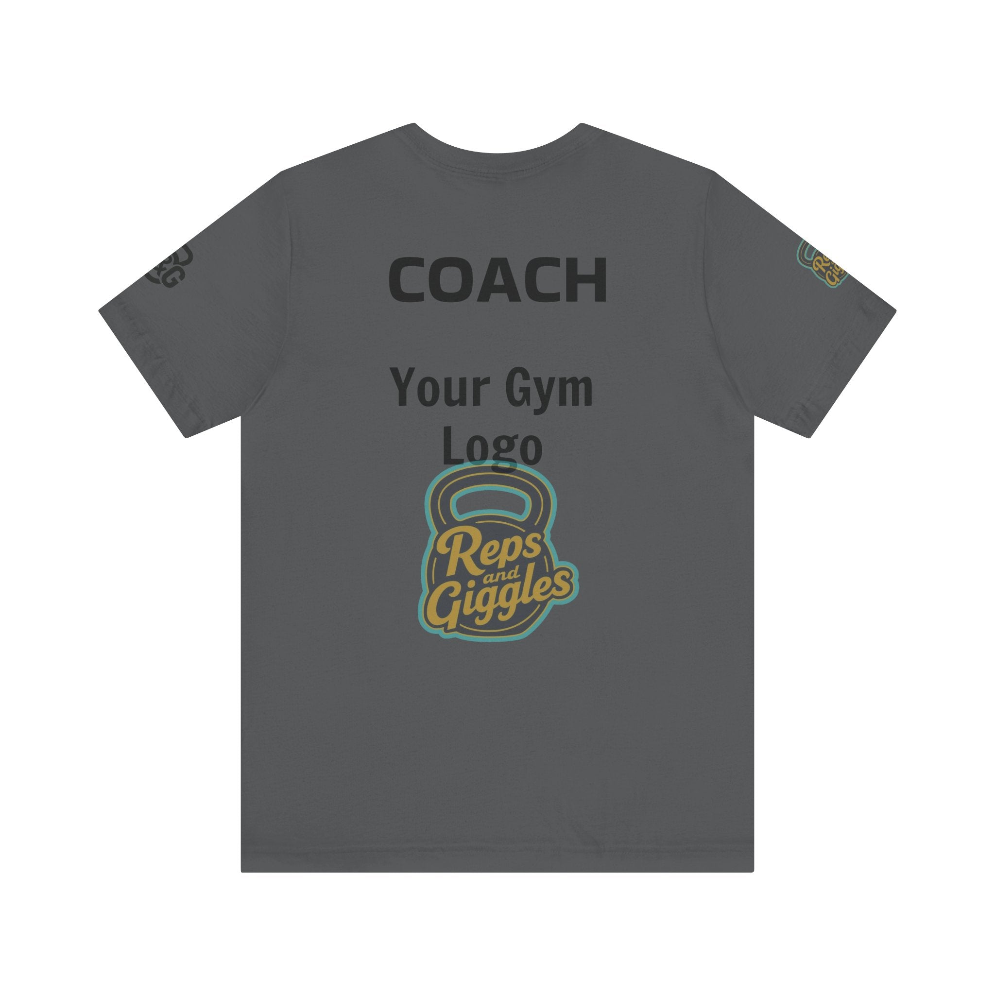 Apparently. With Your Gym Logo |CrossFit Coach Tee