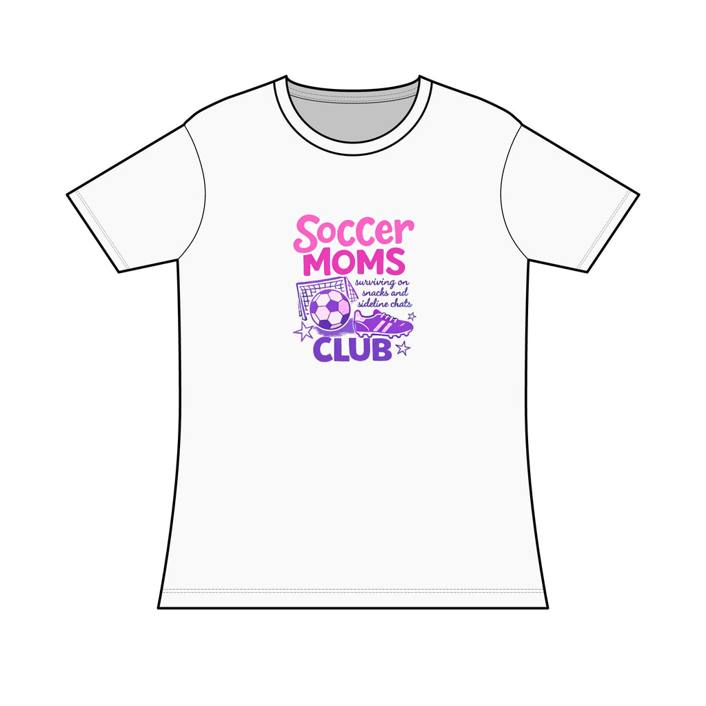 Soccer Moms Club T-Shirt — Women’s Semi-fitted Tee - VISTA Porcupines