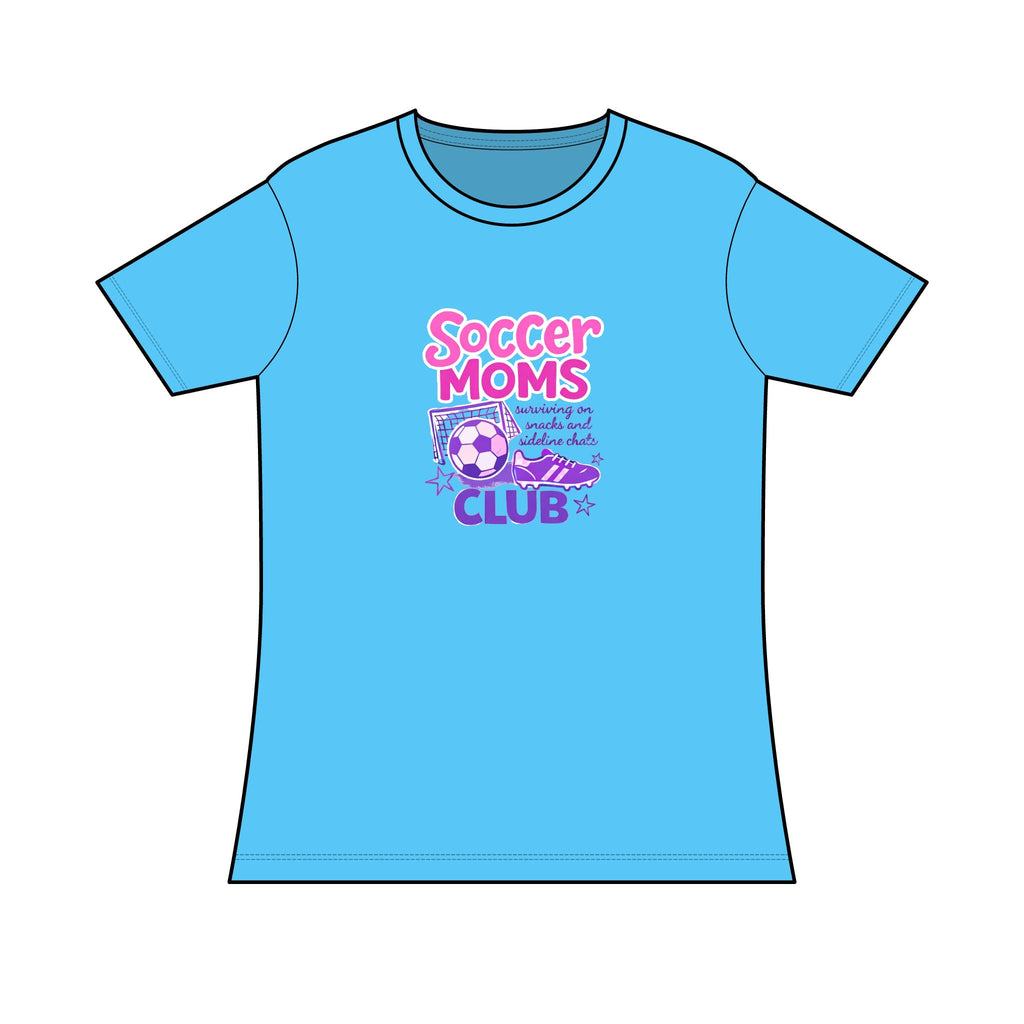 Soccer Moms Club T-Shirt — Women’s Semi-fitted Tee - VISTA Porcupines