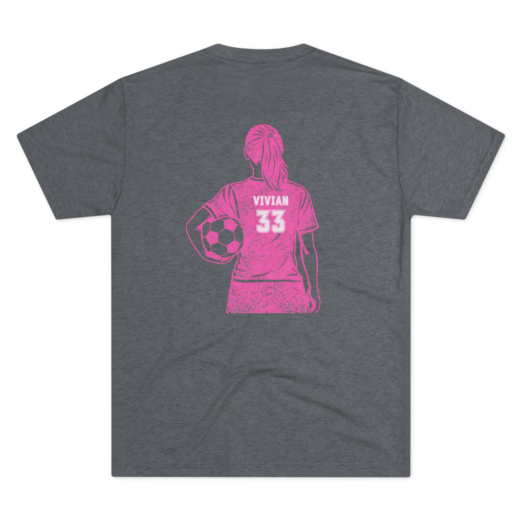 VISTA Fury Personalized Soccer Tee — Personalized Back-Name And Number