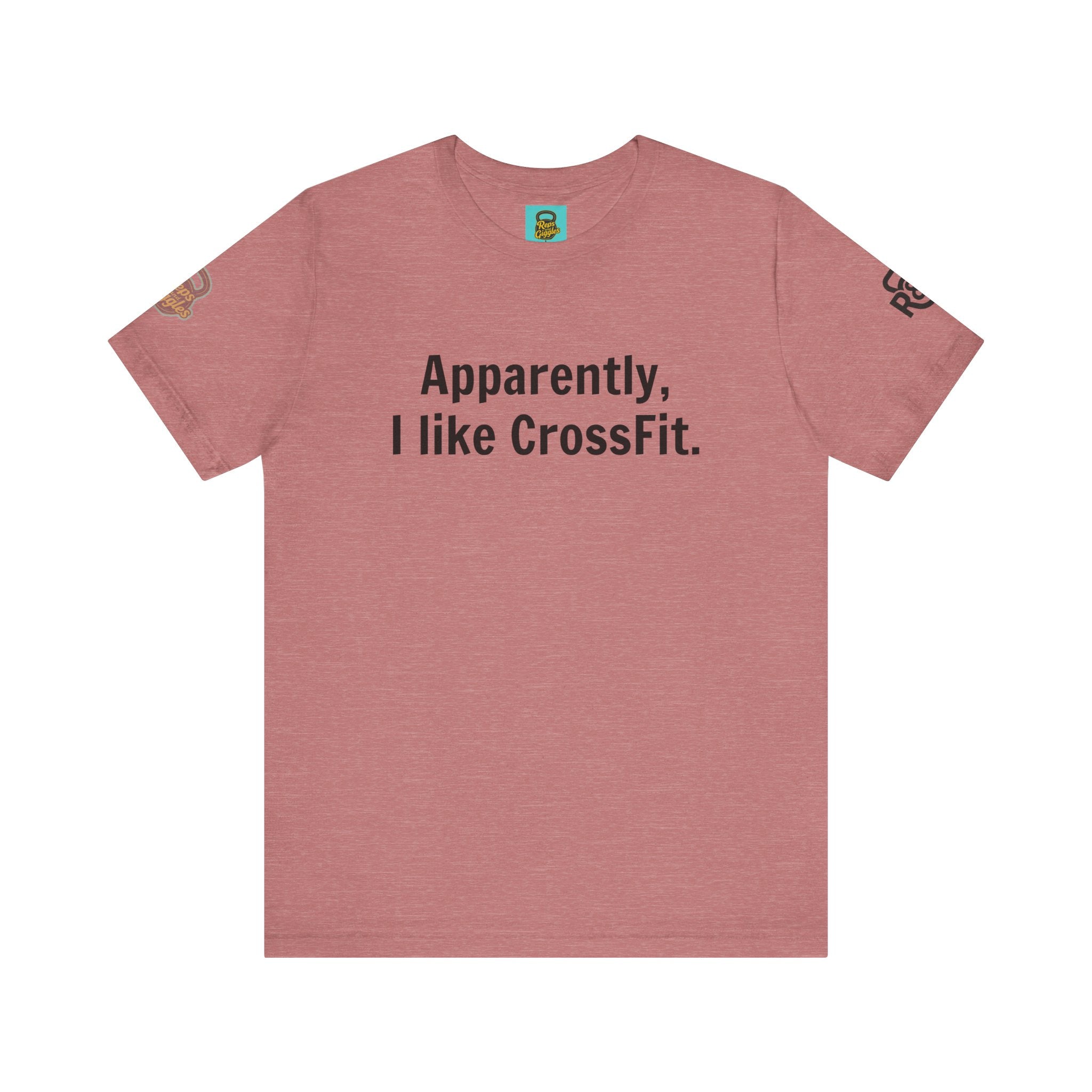 Apparently. With Your Gym Logo |CrossFit Coach Tee