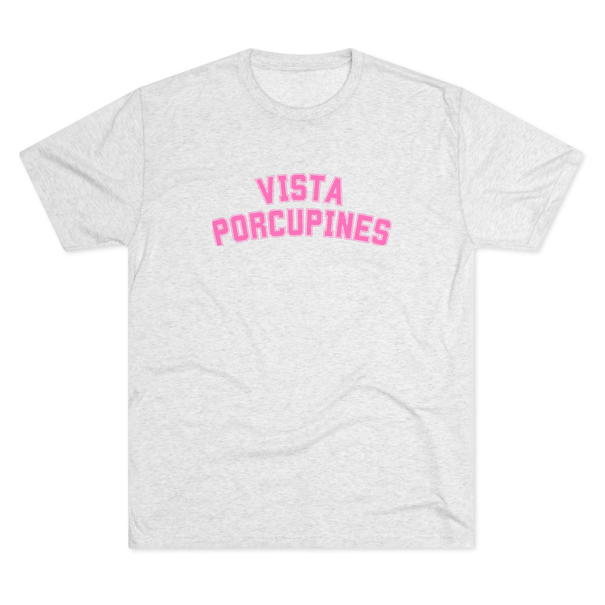VISTA Porcupines Personalized Soccer Tee — Personalized Back-Name And Number