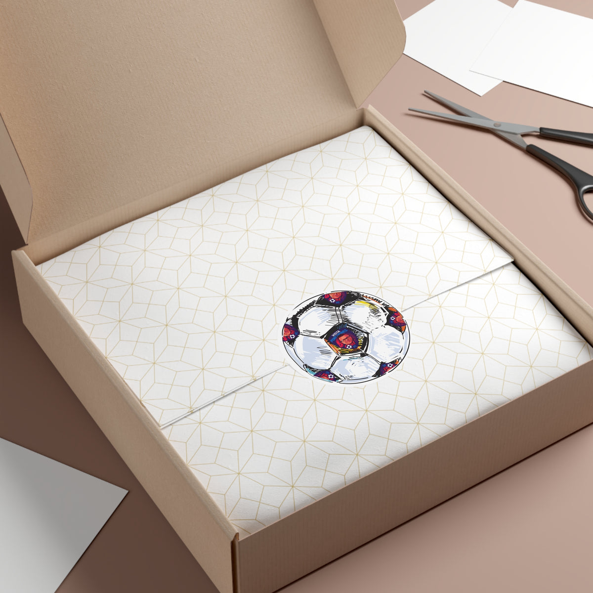 VISTA Porcupines KEVIN Soccer Ball Vinyl Sticker