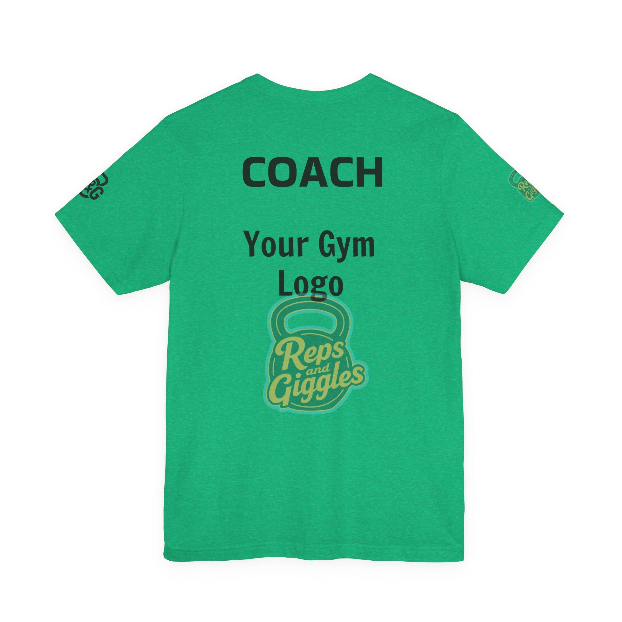 Apparently. With Your Gym Logo |CrossFit Coach Tee