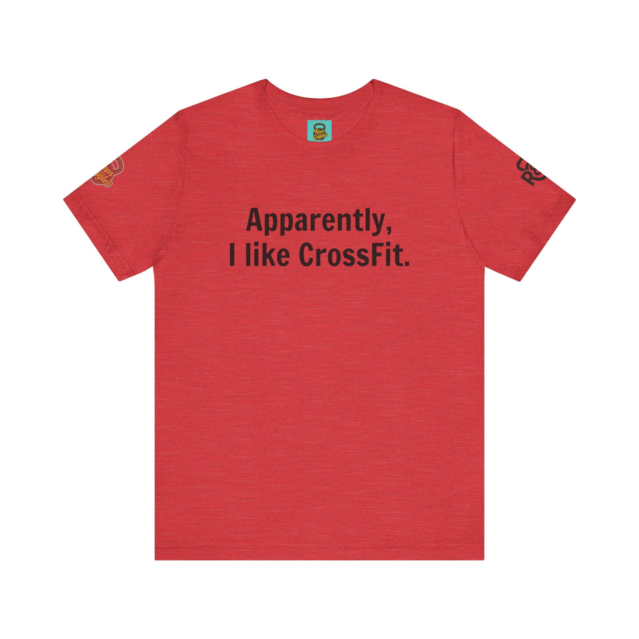 Apparently. With Your Gym Logo |CrossFit Coach Tee