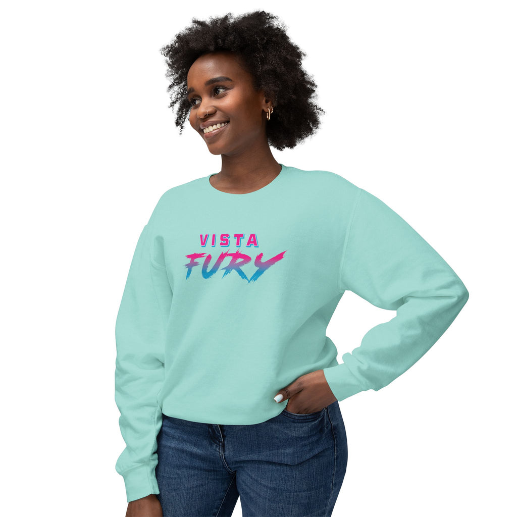 Vista Fury Crewneck Sweatshirt - CHALKY MINT is Fury Turq