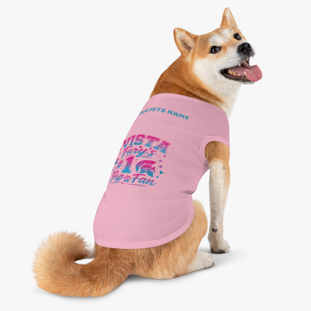 Vista Fury's #1 Pup Fan Pet Tank Top