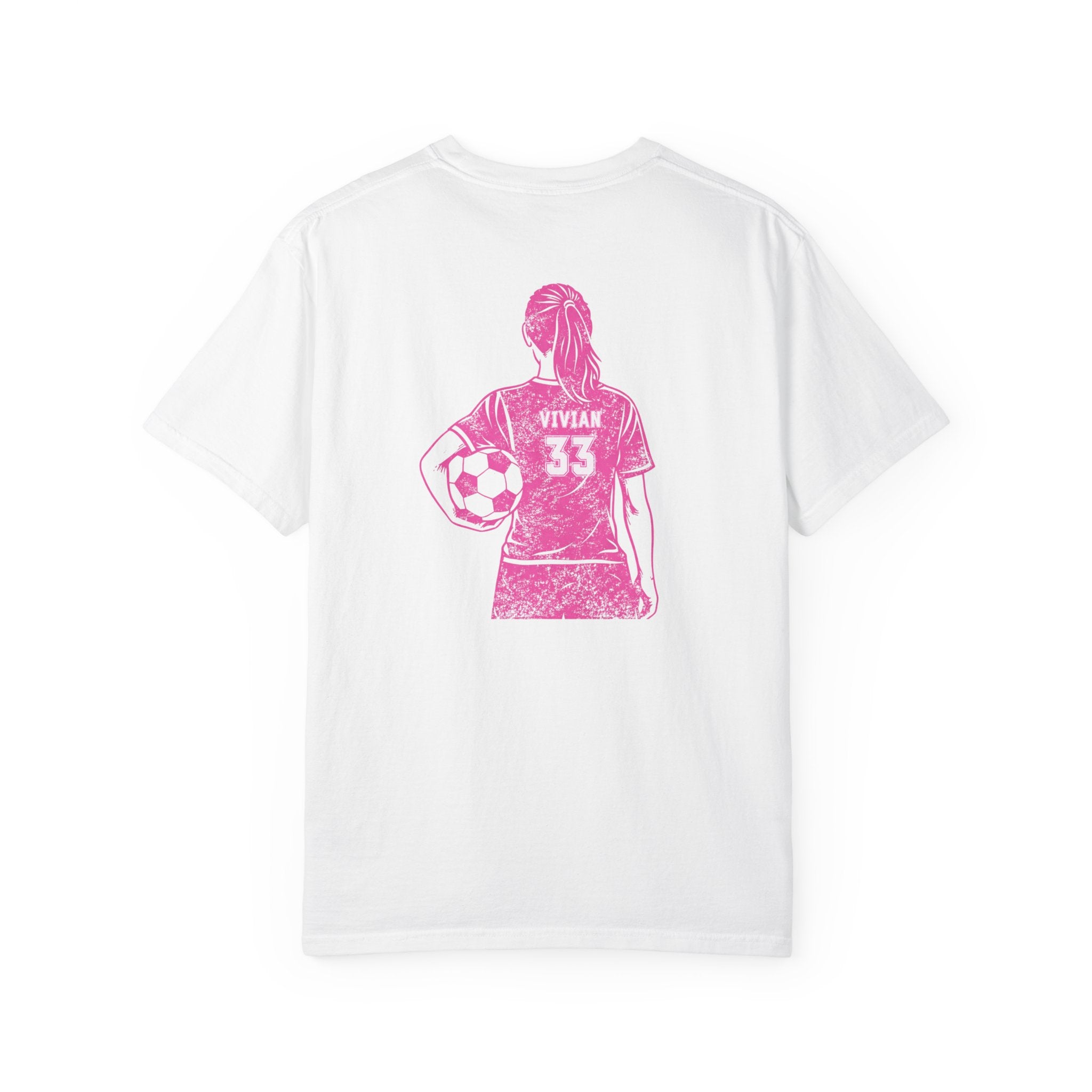 VISTA Fury Personalized Soccer T-Shirt —CHALKY MINT is Fury Turquoise