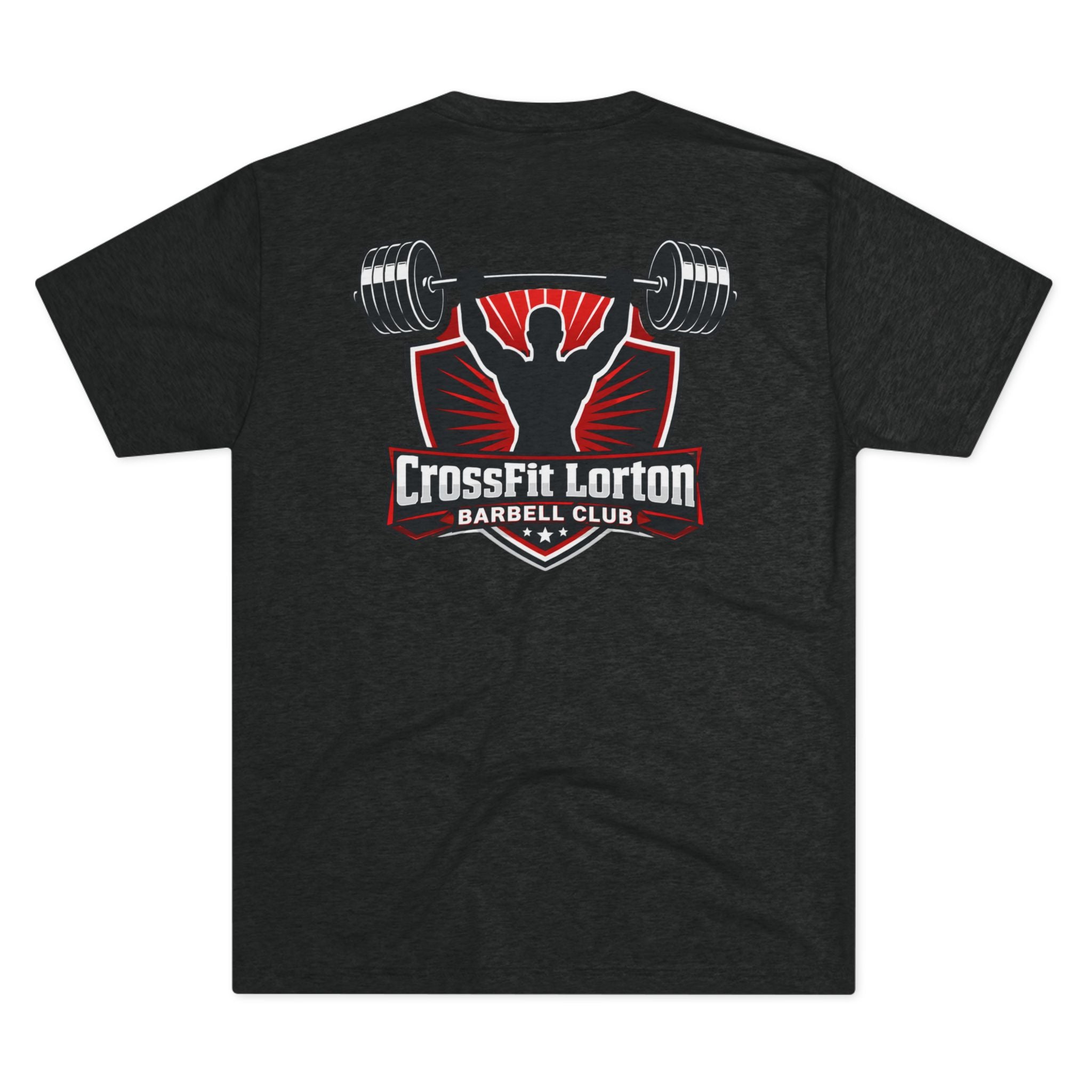 CrossFit Lorton Barbell Club T‑Shirt — "Still trying to lift like Coach Joe" Tee