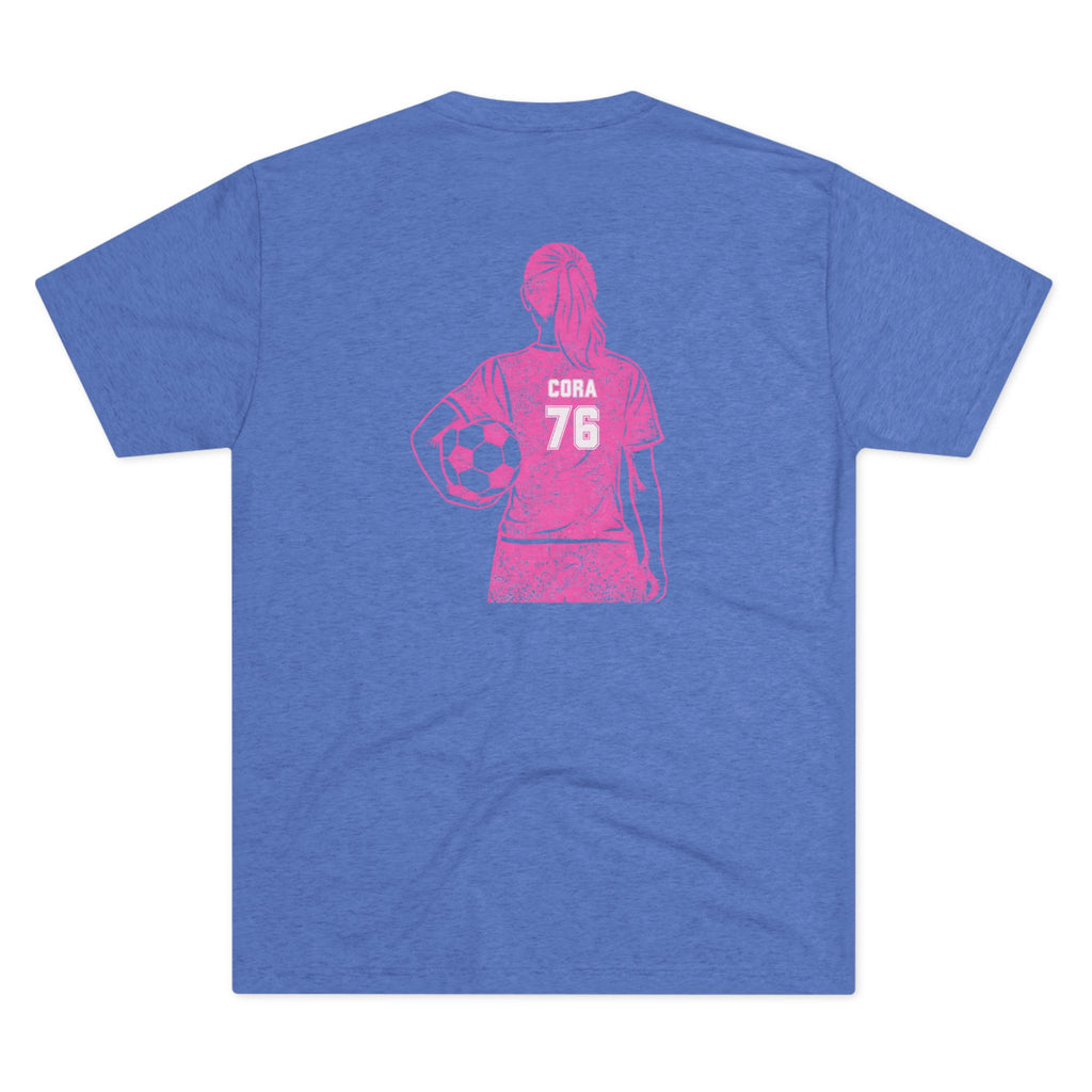VISTA Porcupines Personalized Soccer Tee — Personalized Back-Name And Number
