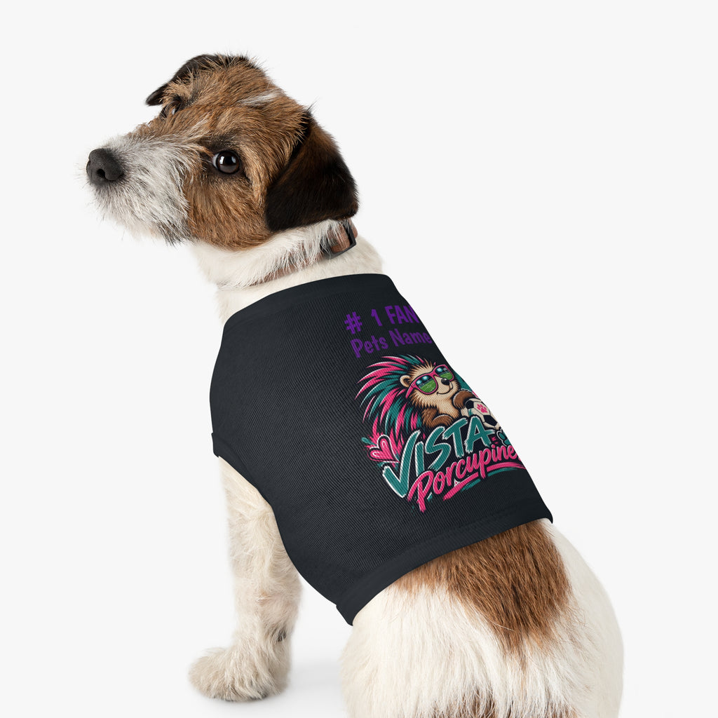 VISTA Porcupines 1 Fan Personalized Dog Shirt