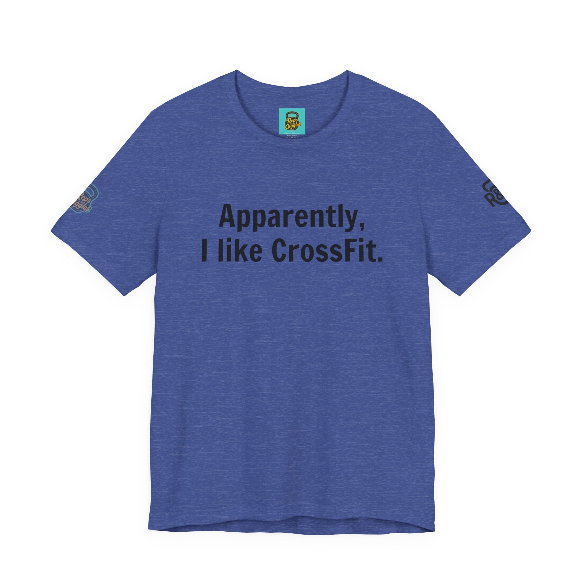Apparently. With Your Gym Logo |CrossFit Coach Tee