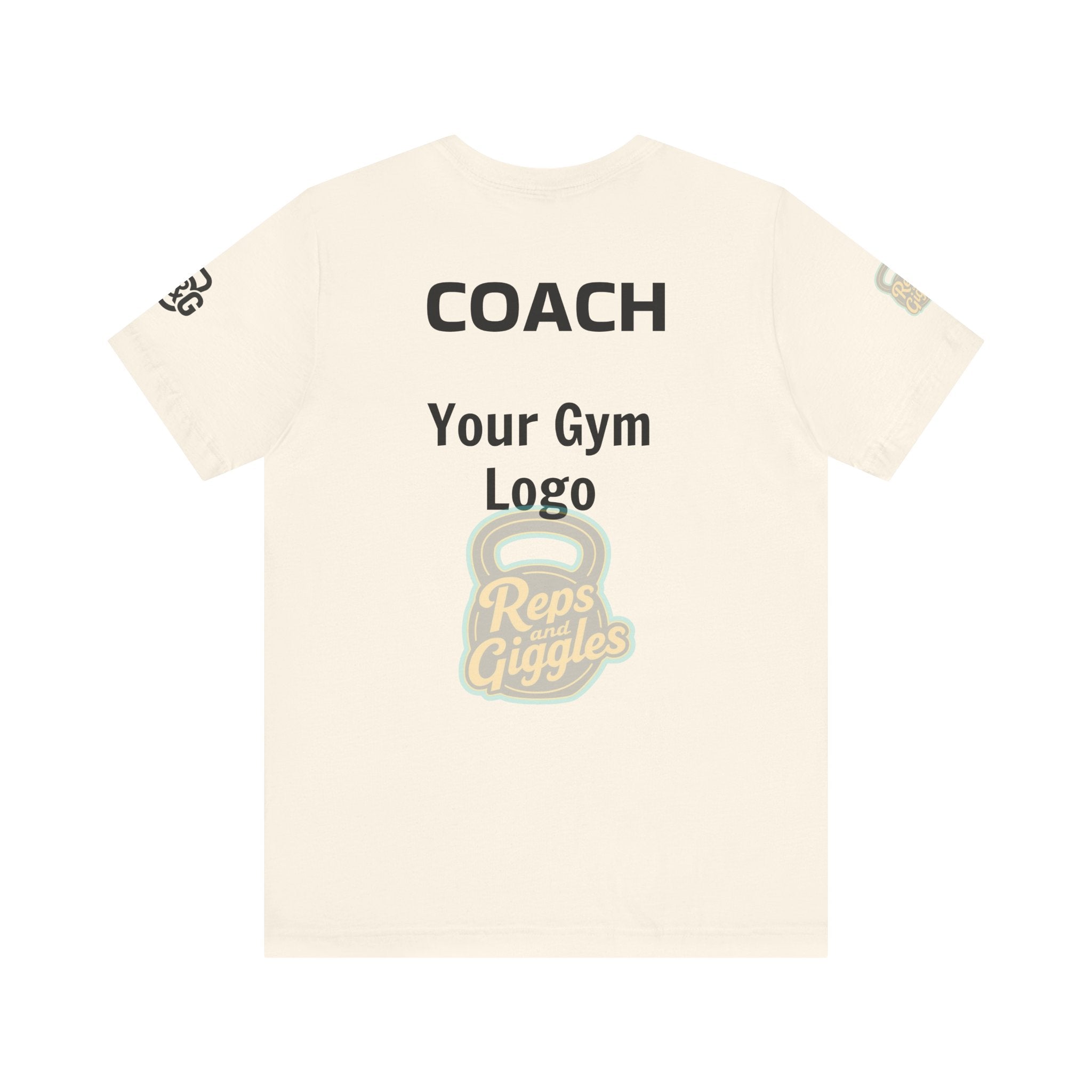 Apparently. With Your Gym Logo |CrossFit Coach Tee