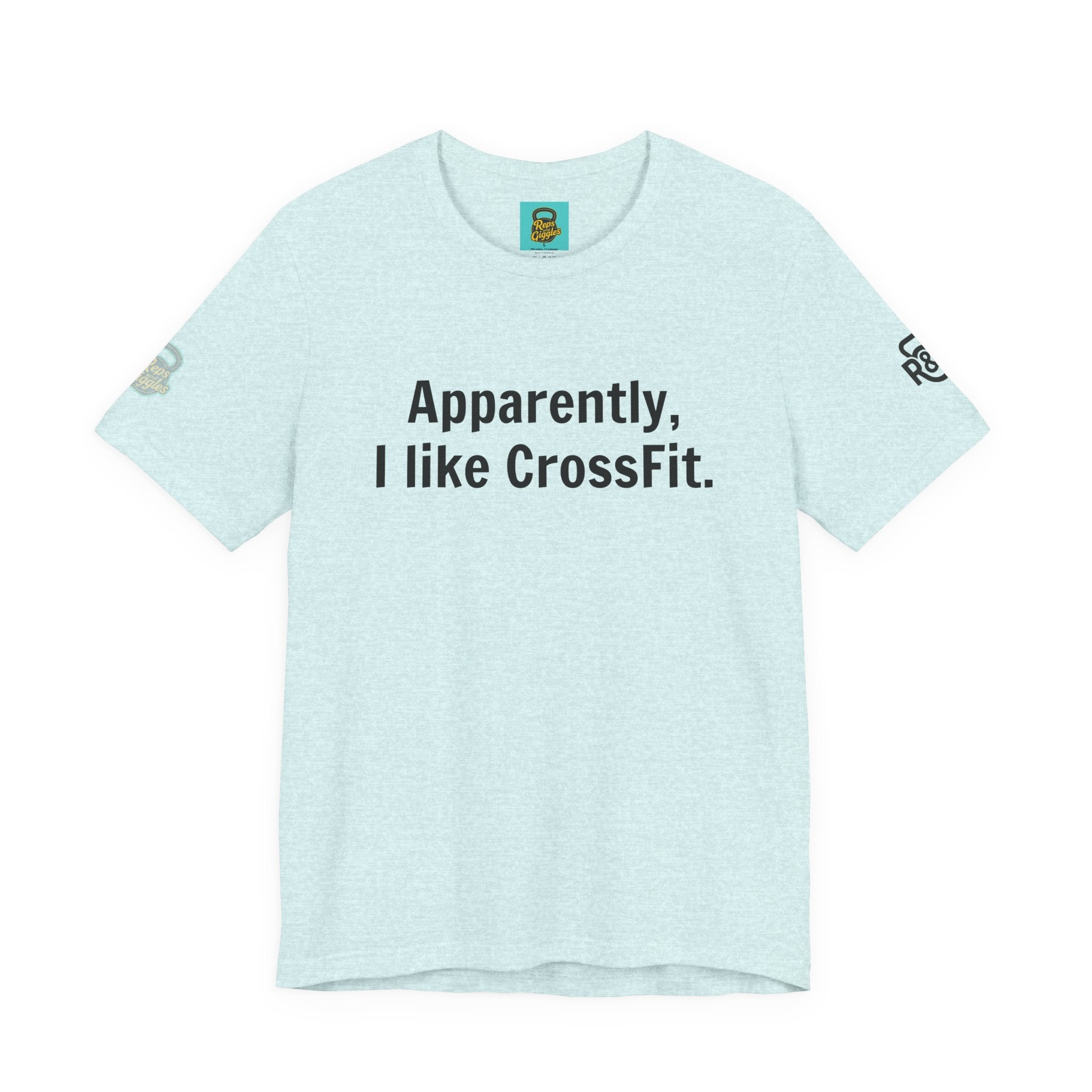 Apparently. With Your Gym Logo |CrossFit Coach Tee