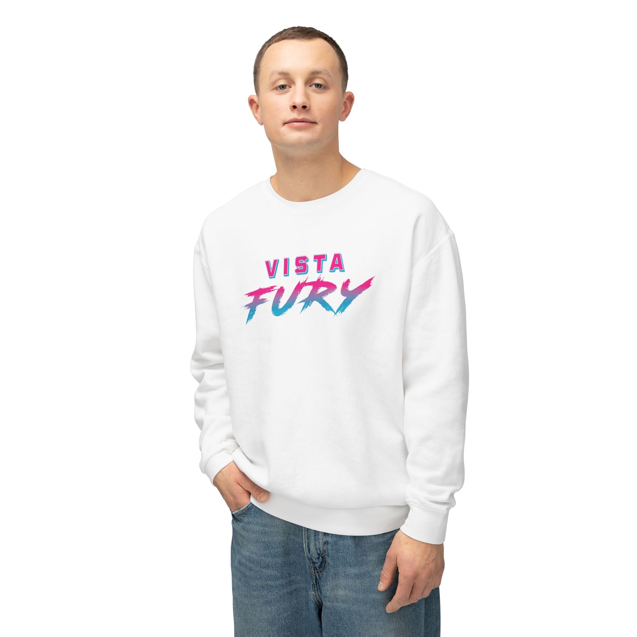 Vista Fury Crewneck Sweatshirt - CHALKY MINT is Fury Turq