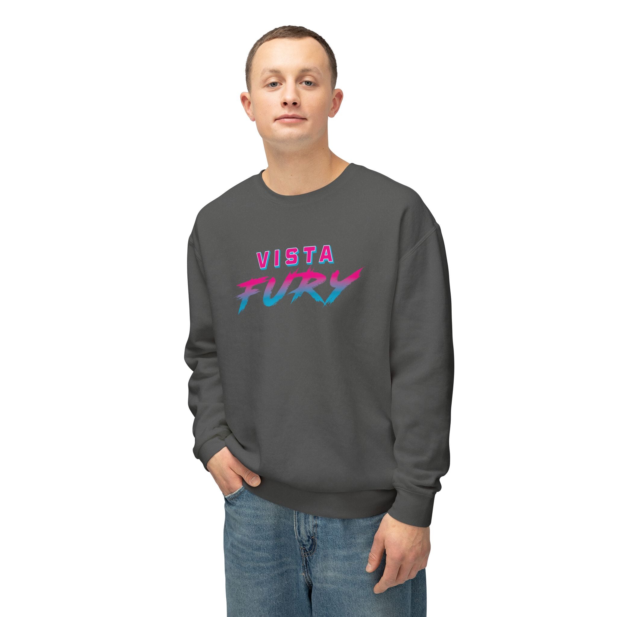 Vista Fury Crewneck Sweatshirt - CHALKY MINT is Fury Turq