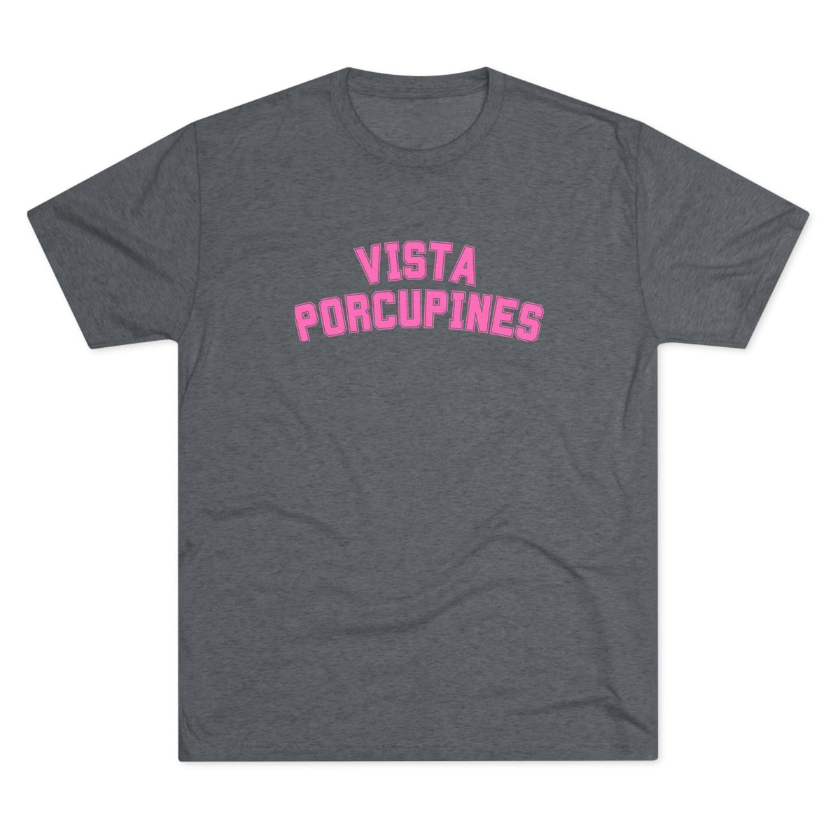 VISTA Porcupines Personalized Soccer Tee — Personalized Back-Name And Number