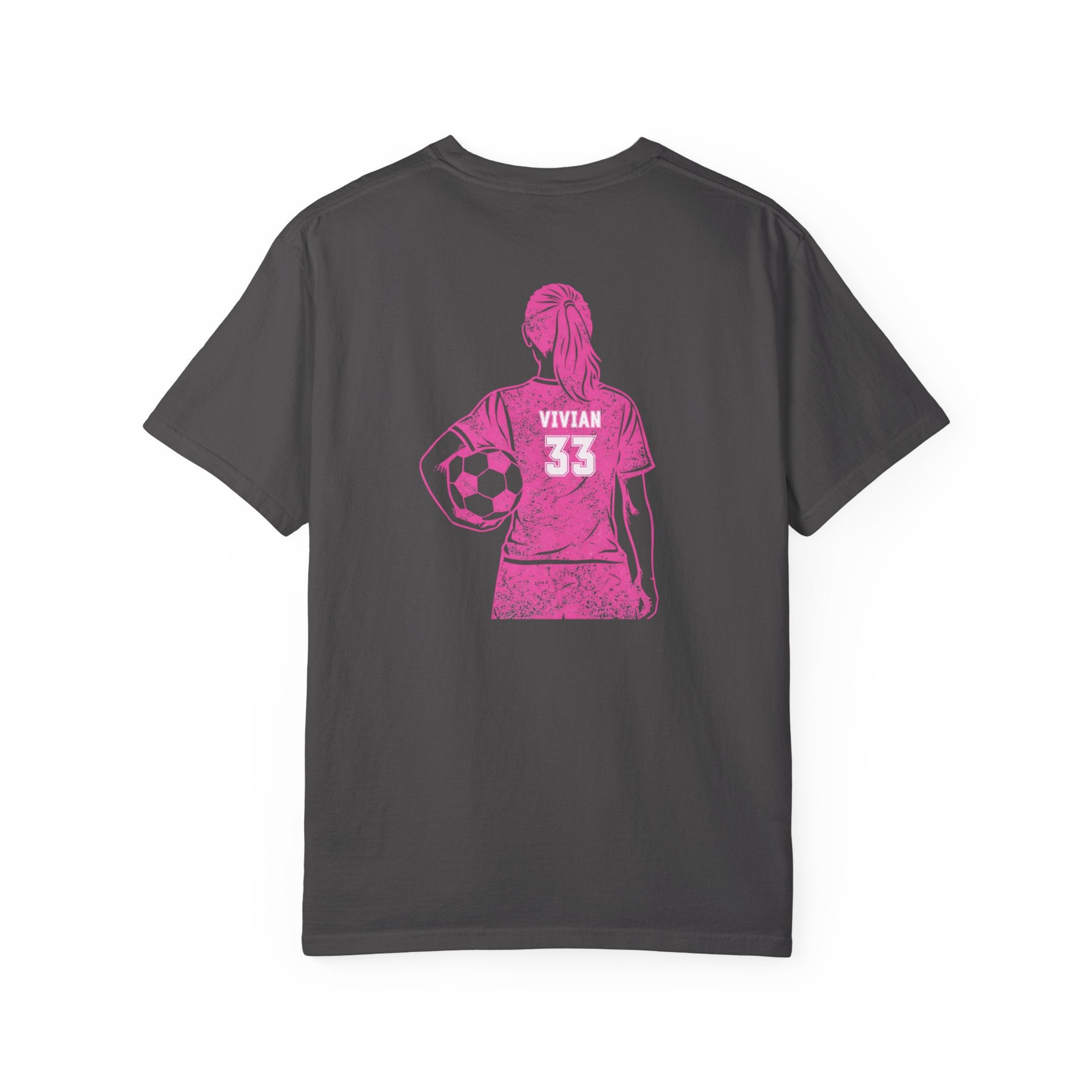 VISTA Fury Personalized Soccer T-Shirt —CHALKY MINT is Fury Turquoise