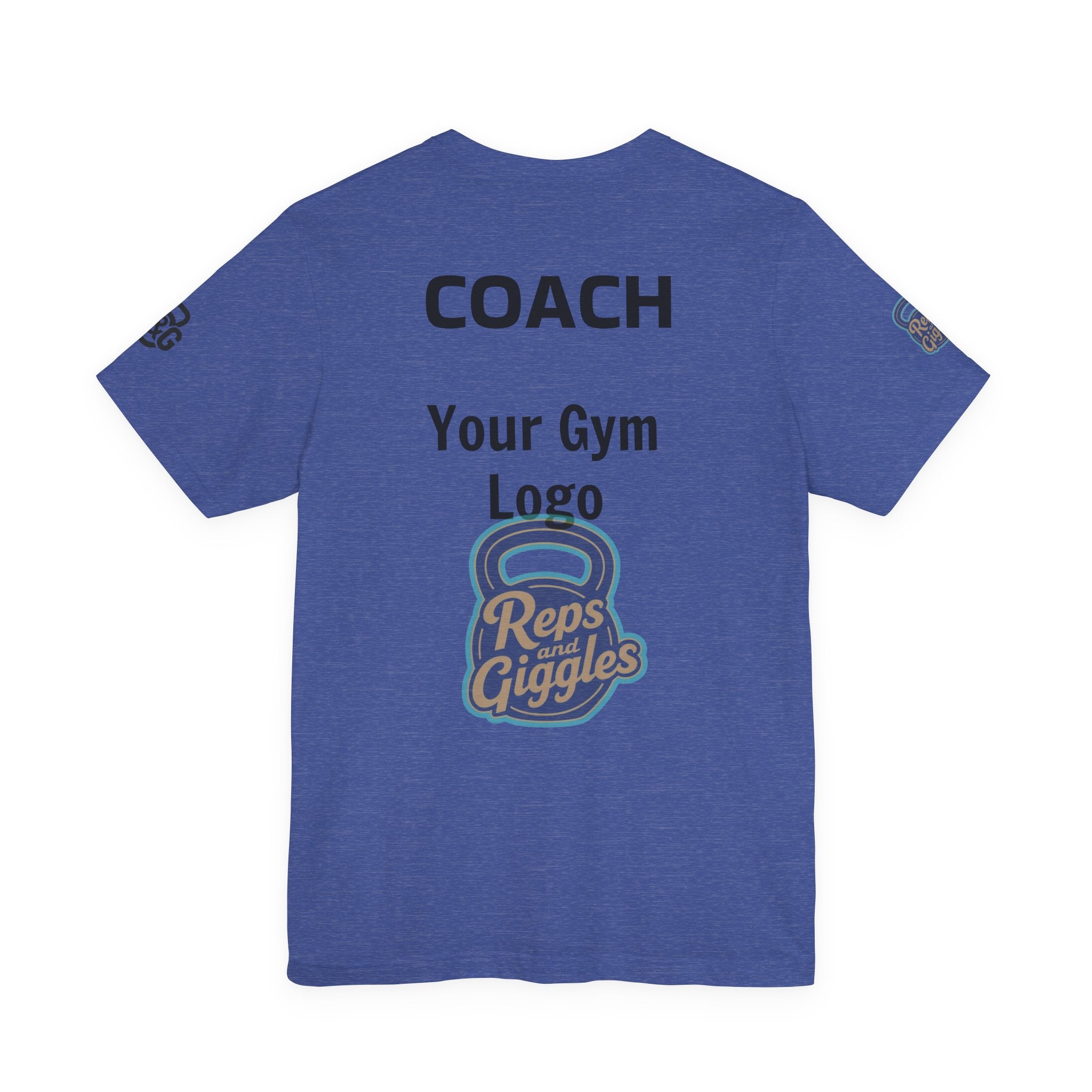 Apparently. With Your Gym Logo |CrossFit Coach Tee