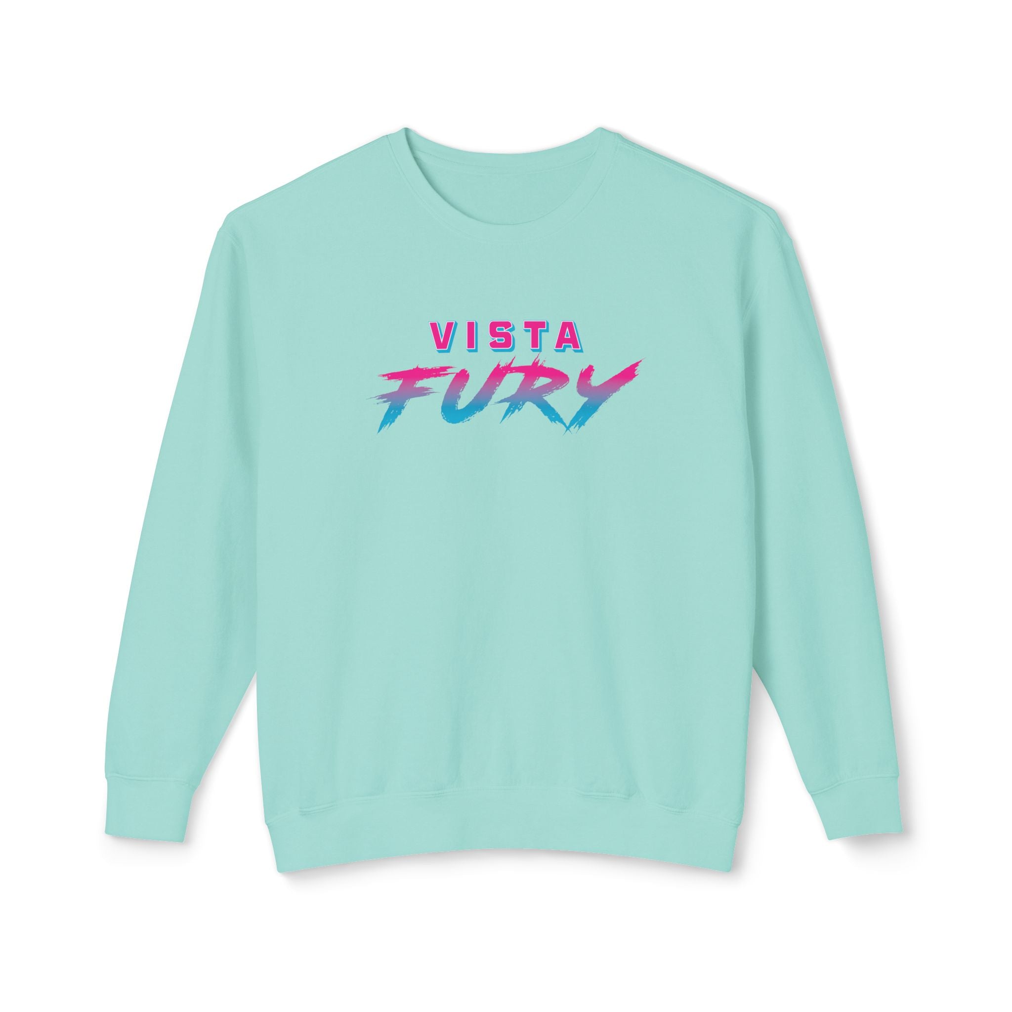 Vista Fury Crewneck Sweatshirt - CHALKY MINT is Fury Turq