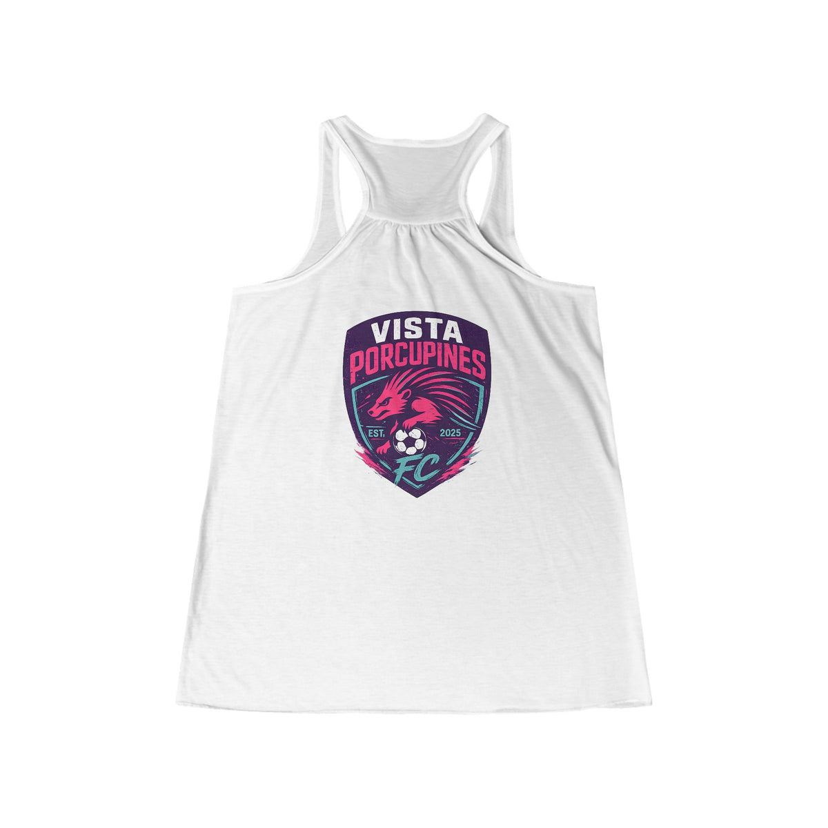 Vista Porcupines Soccer Women's Racerback