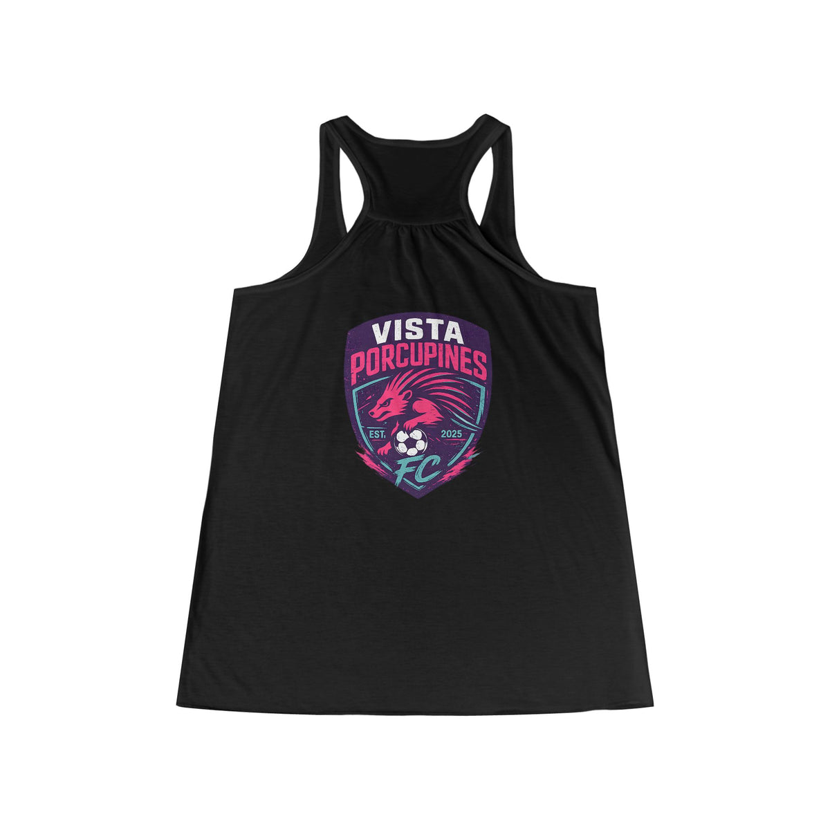 Vista Porcupines Soccer Women's Racerback