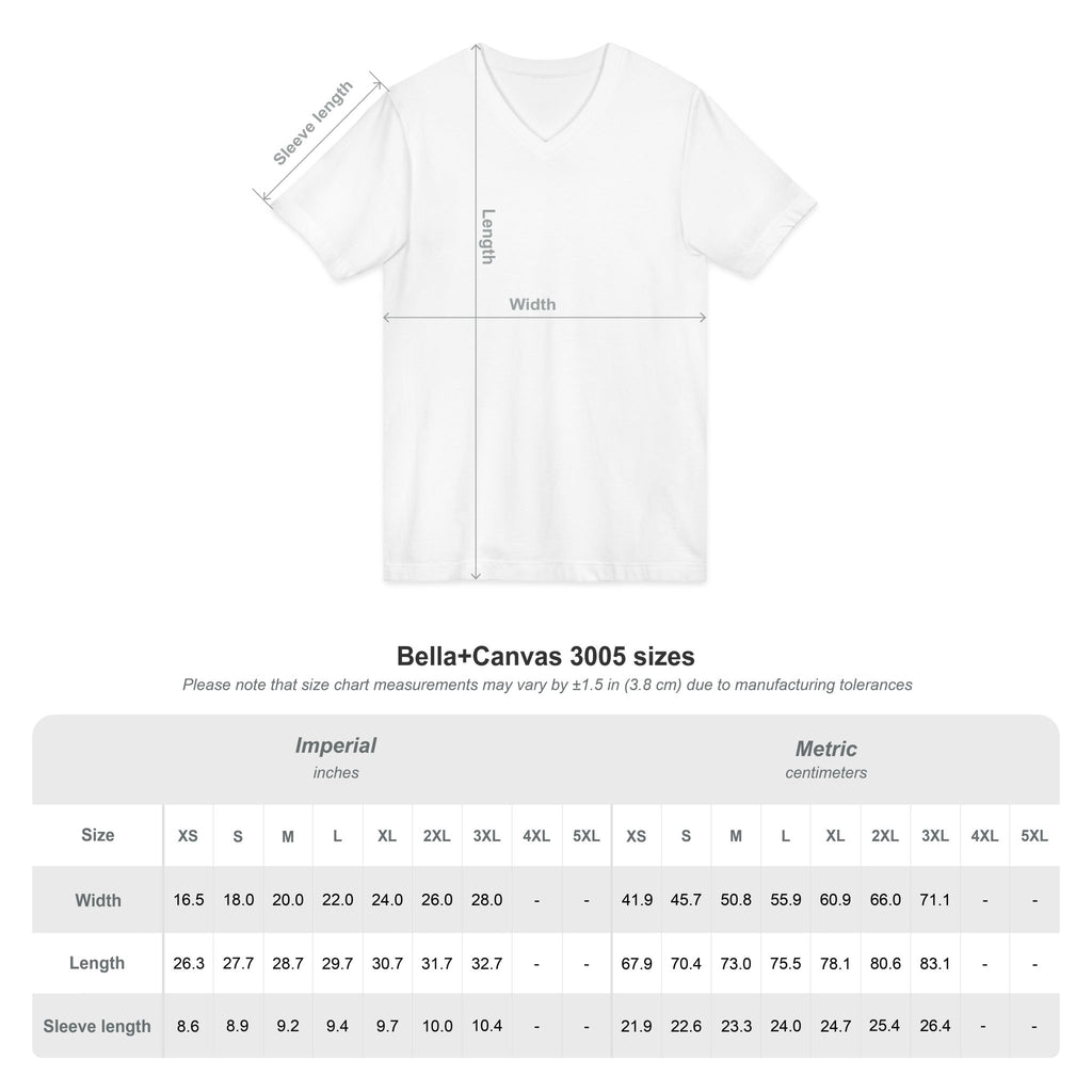 VISTA Porcupines ADULT Unisex Jersey Short Sleeve V-Neck Tee