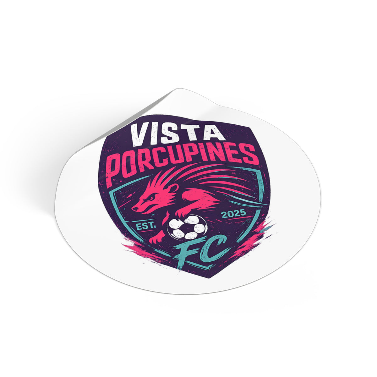 VISTA Porcupines Logo Stickers