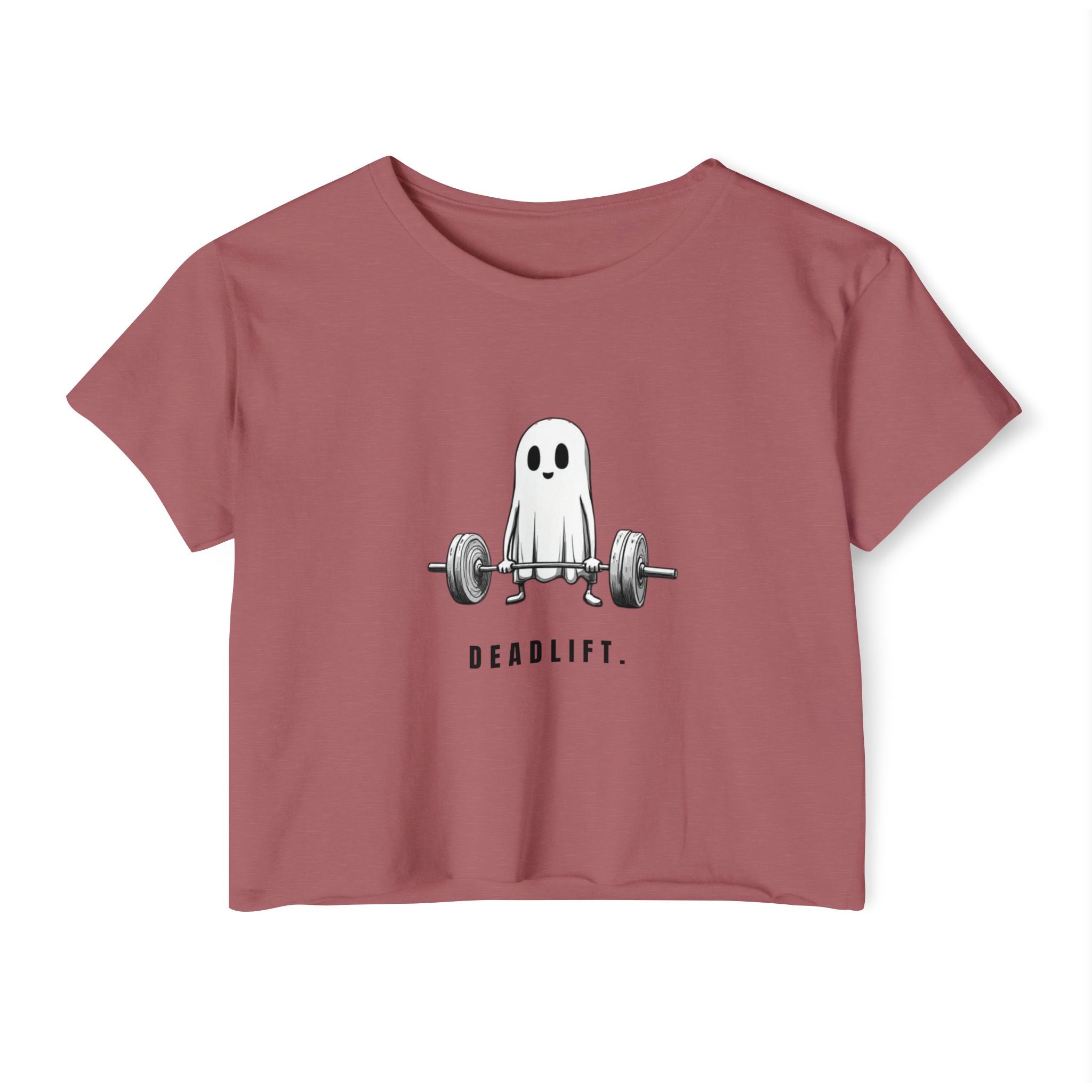 Deadlift Ghost Crop Top