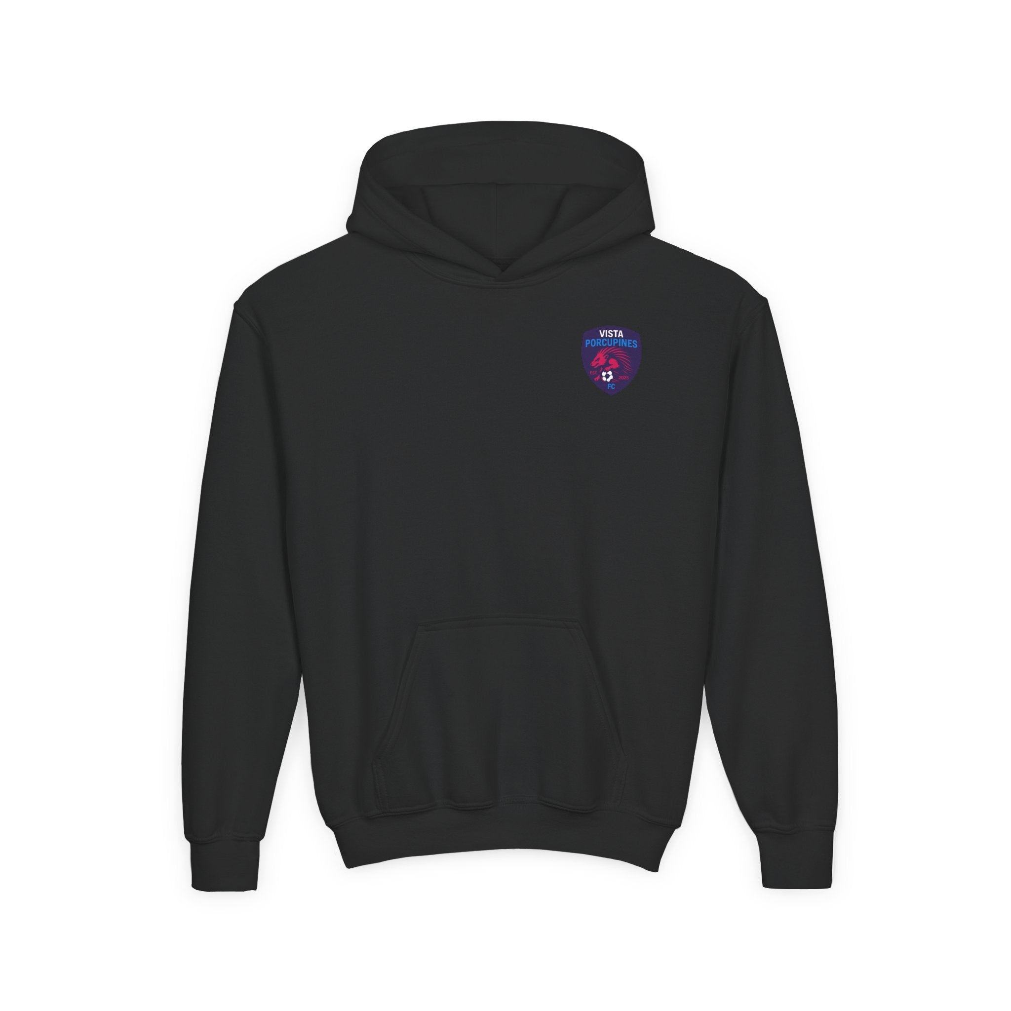VISTA Porcupines YOUTH Heavy Blend Hooded Sweatshirt with Shield Design