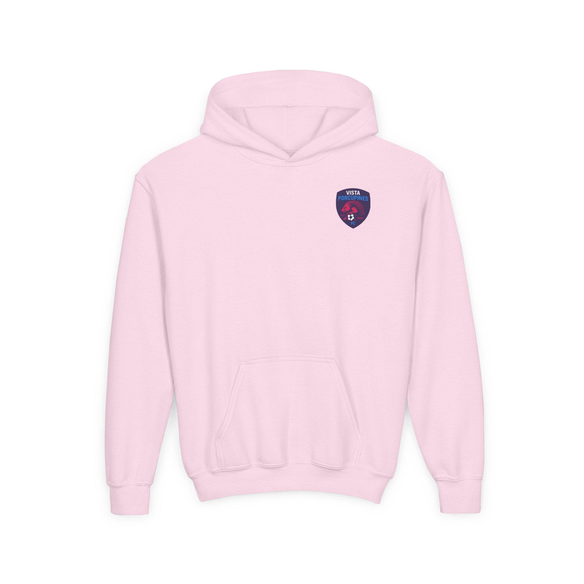 VISTA Porcupines YOUTH Heavy Blend Hooded Sweatshirt with Shield Design